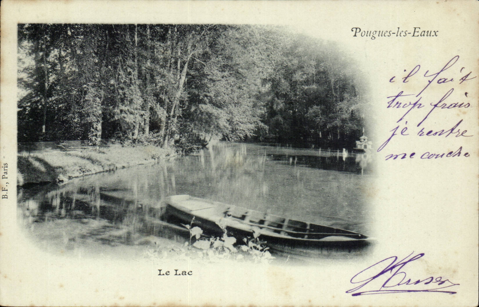 Pougues Water - the Lake - boat - boat CPA
