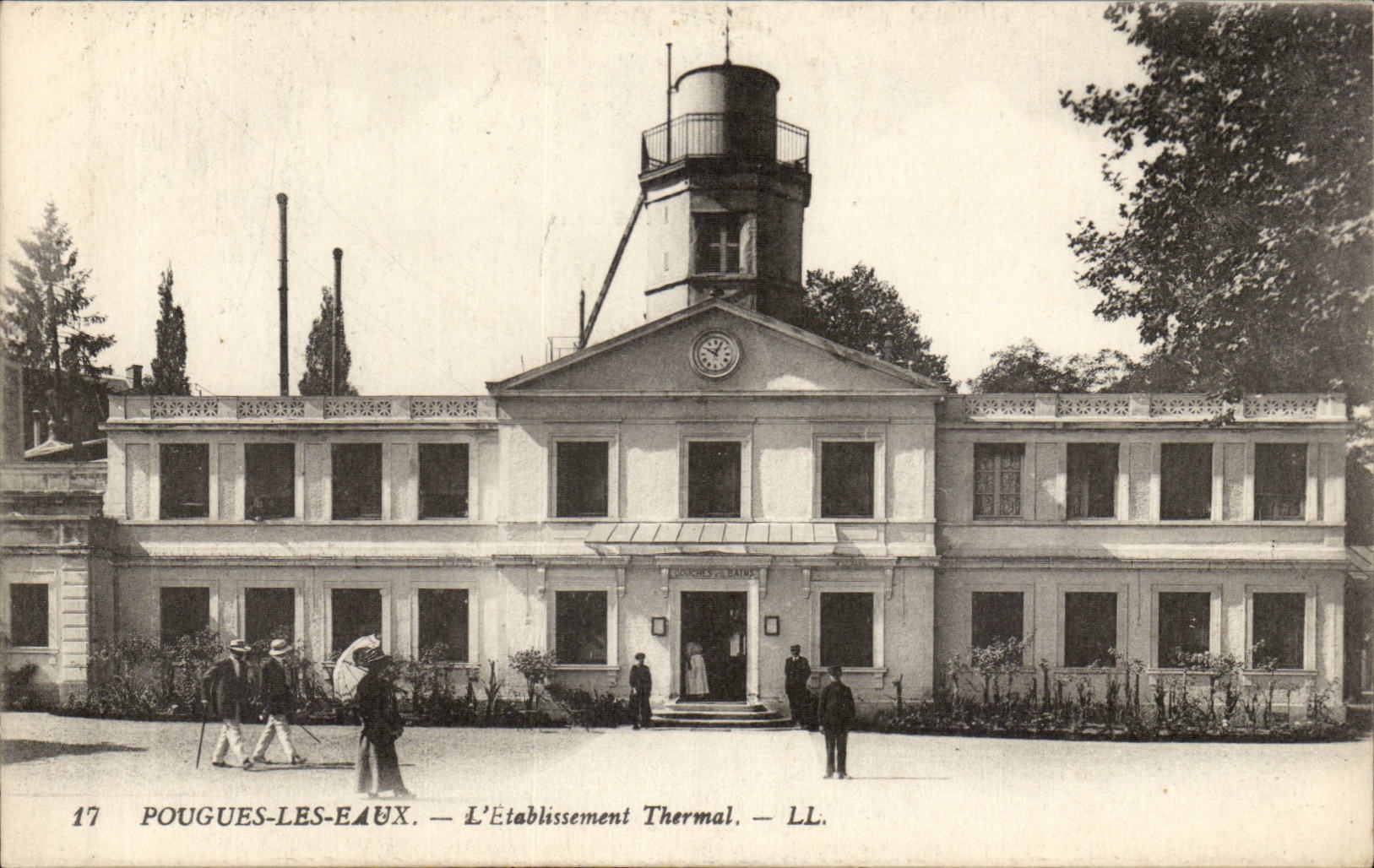 Pougues Water - Hydropathic establishment CPA