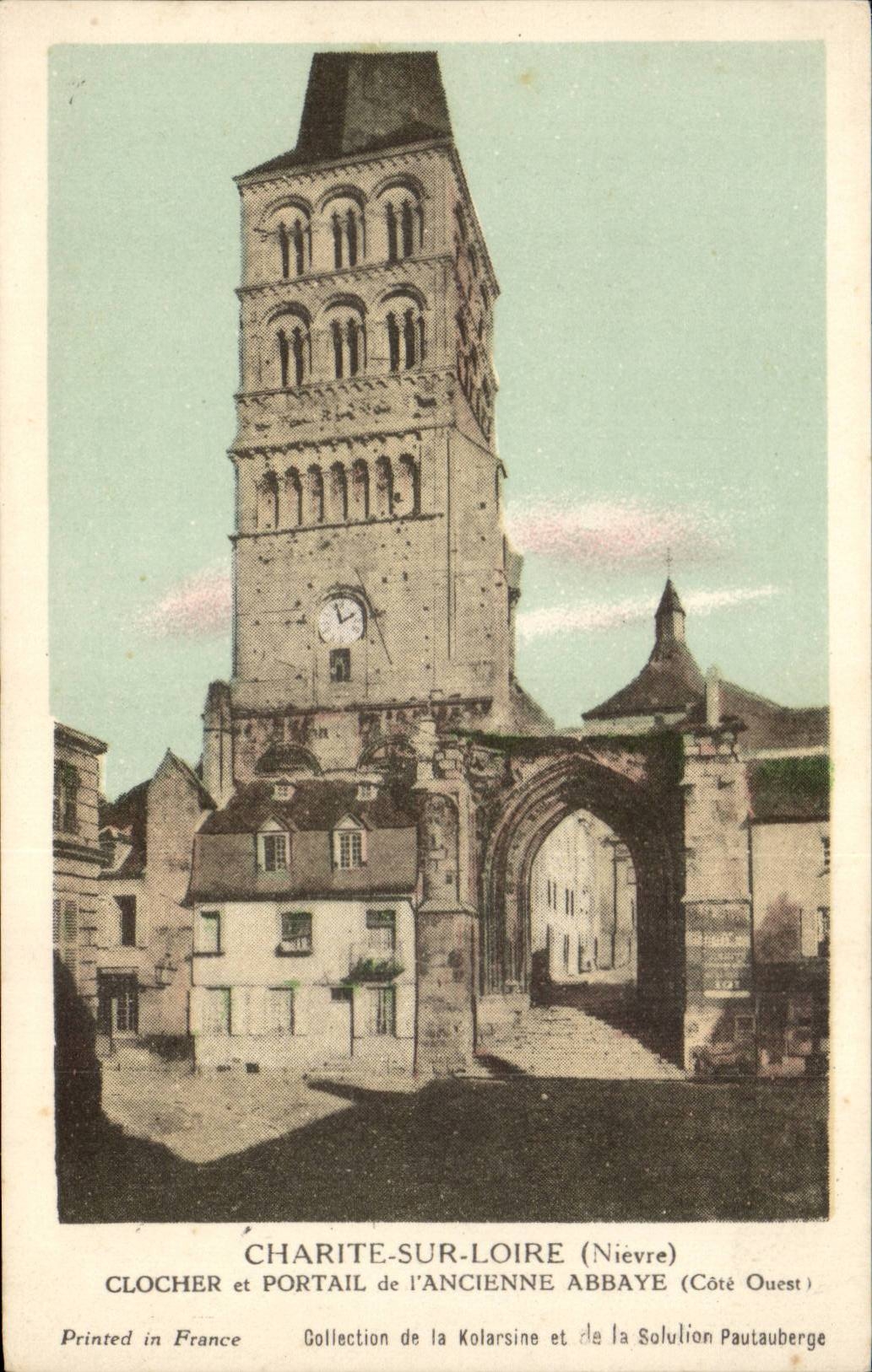 Charity on the Loire - Clochet and Portail - CPA