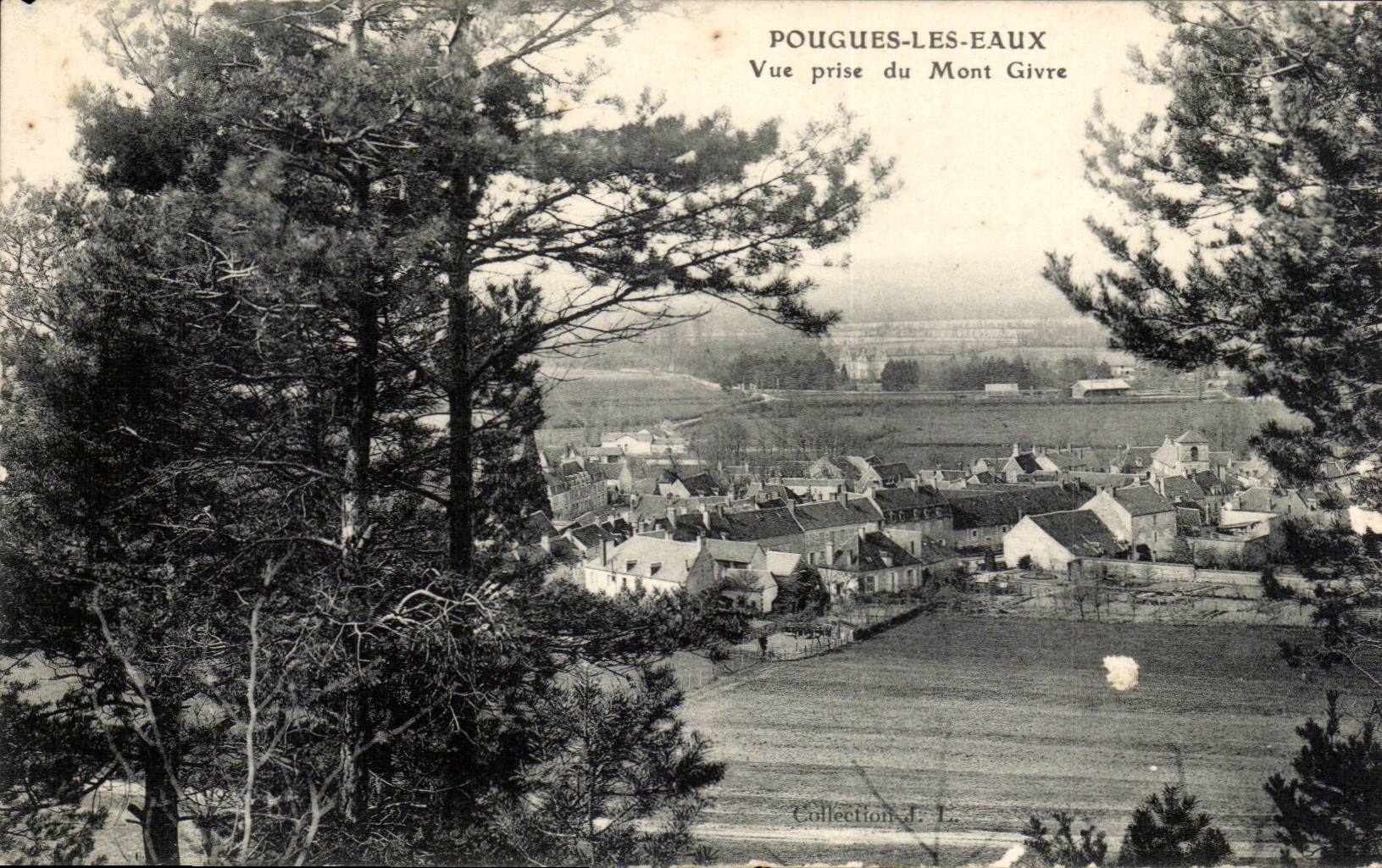 Pougues Water - Seen from of the Mount Frosts - CPA