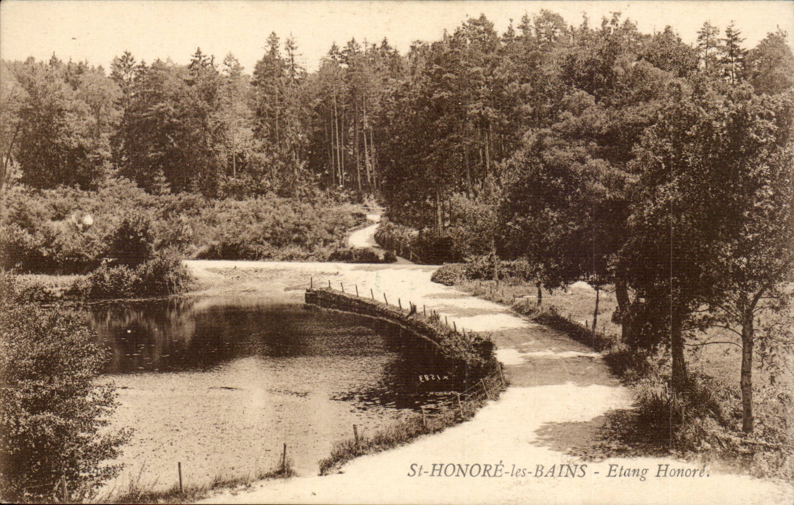 CPA Str ehrt Etang les Bains Ehren