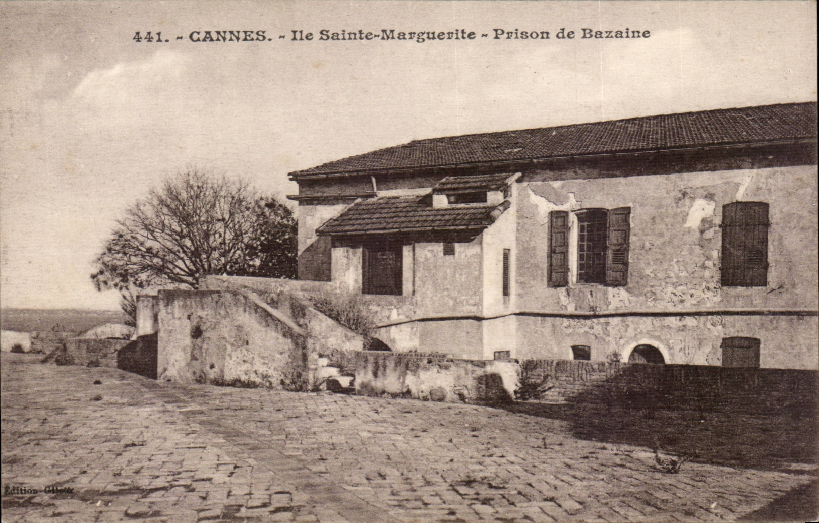 Cannes - Island co Marguerite - Prison of Bazaine CPA