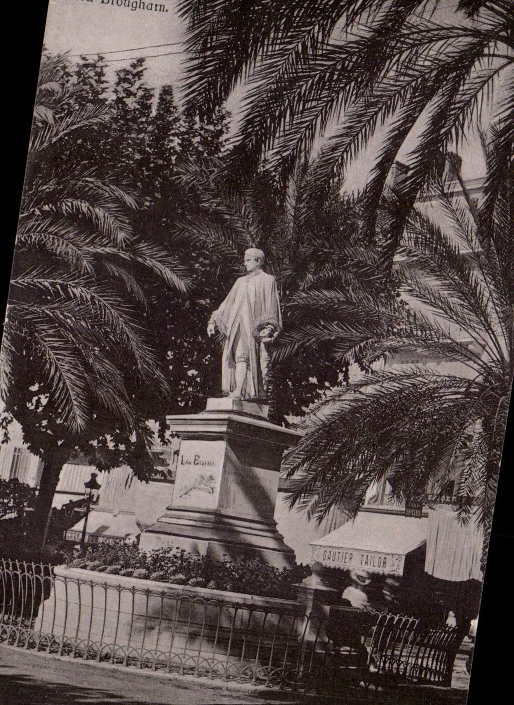 Cannes - the Monument Lord Brougham - CPA