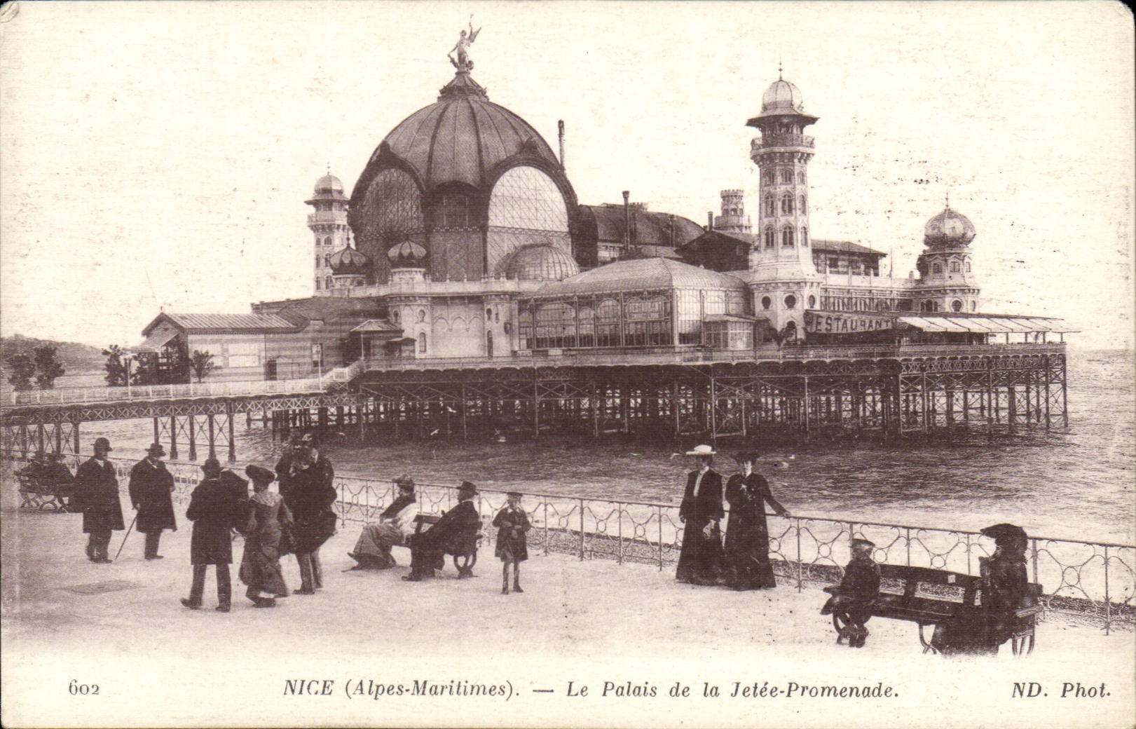 Nettes - der Gaumen des Pier-Wegs - CPA