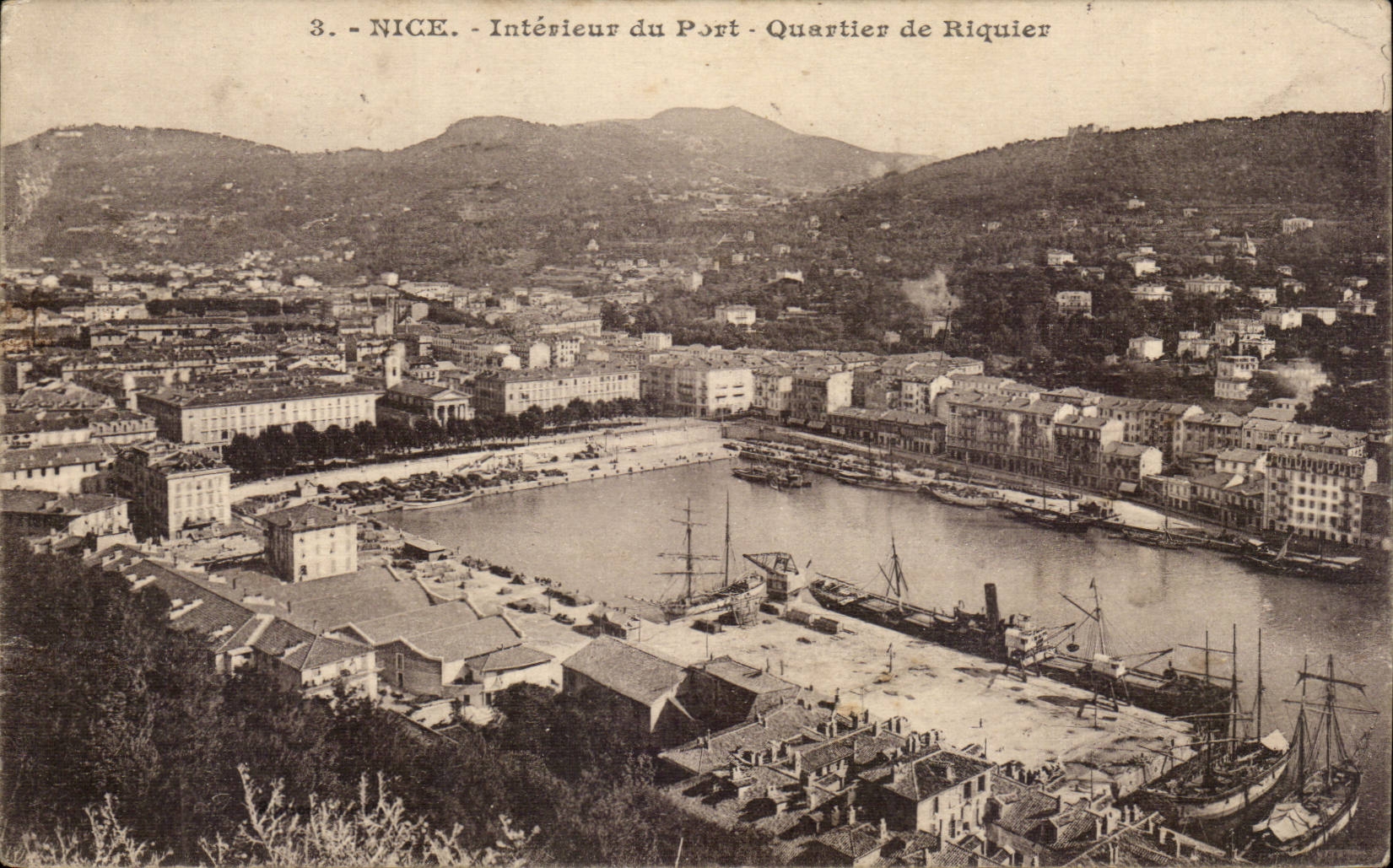 Netter - Innenraum des Hafens - Riquier Bezirk - CPA