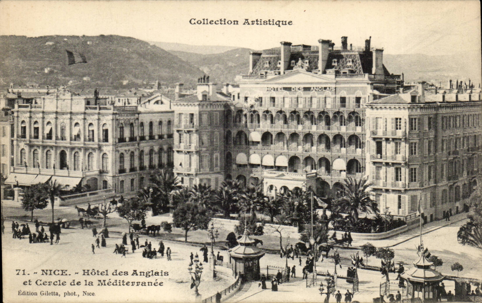 Nettes - Hotel Englisch und des Kreises vom Mittelmeer - CPA