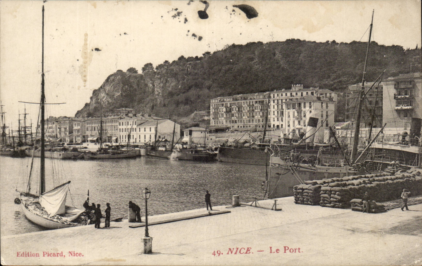 Nettes - der Hafen - Boot - Boot - CPA