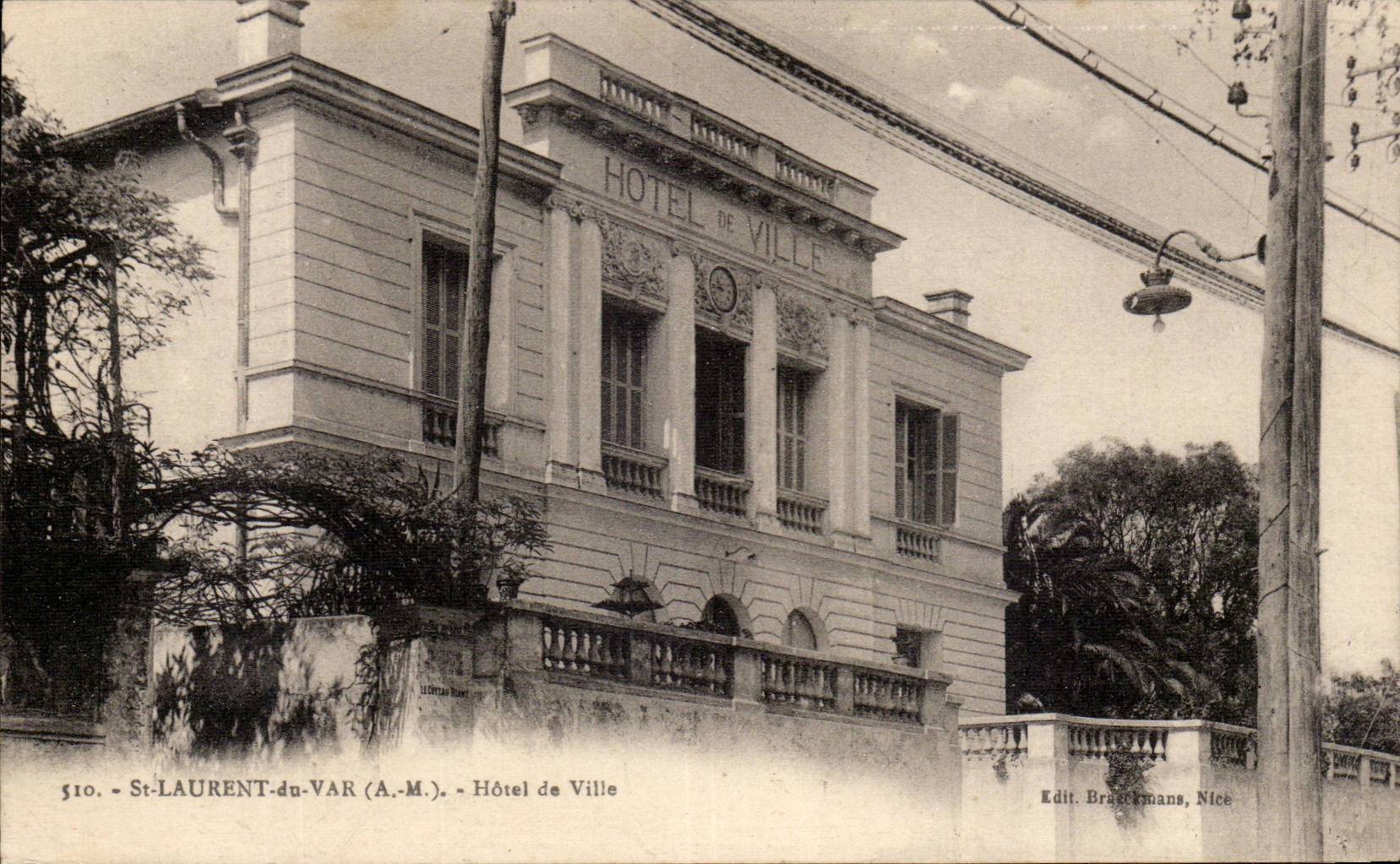 St Laurant of the VAr - Town hall - CPA