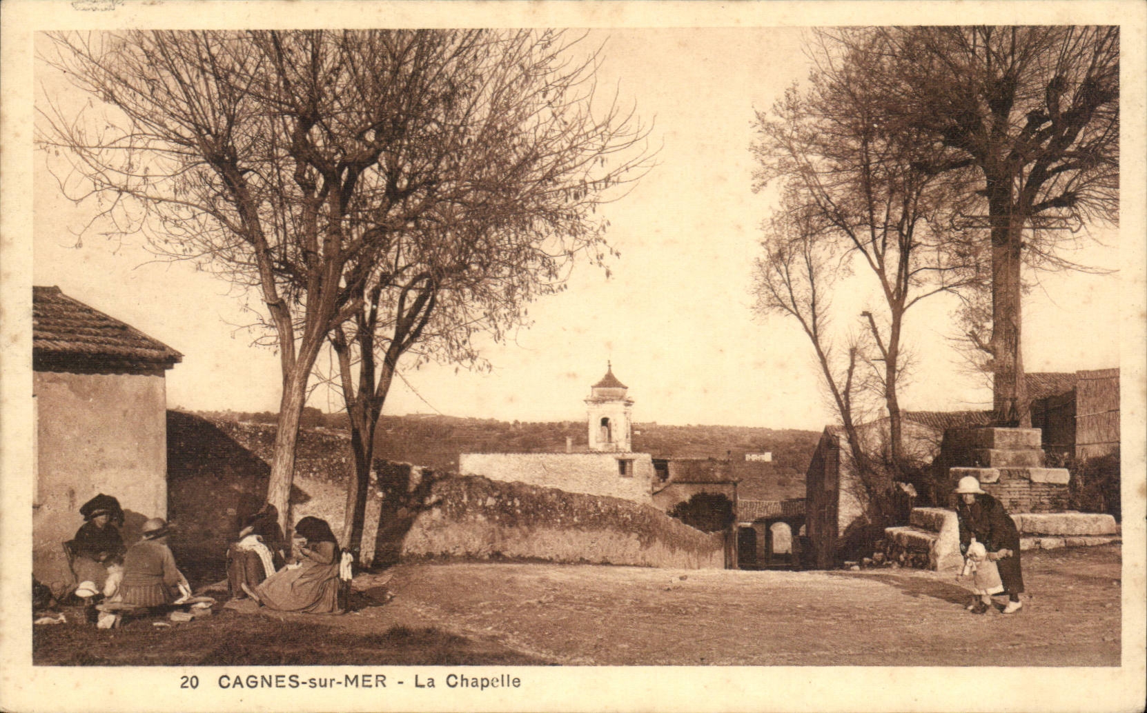 Cagnes on Sea - La Chapelle - CPA