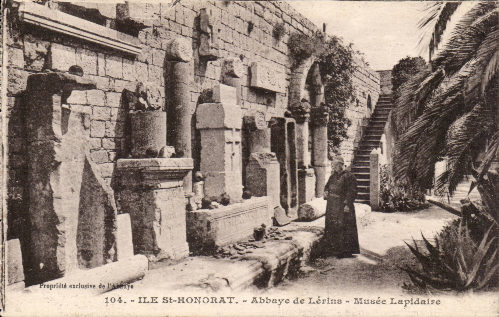 Insel-Str Honorat - Abtei Lerins - Lapidaise des Museums - CPA