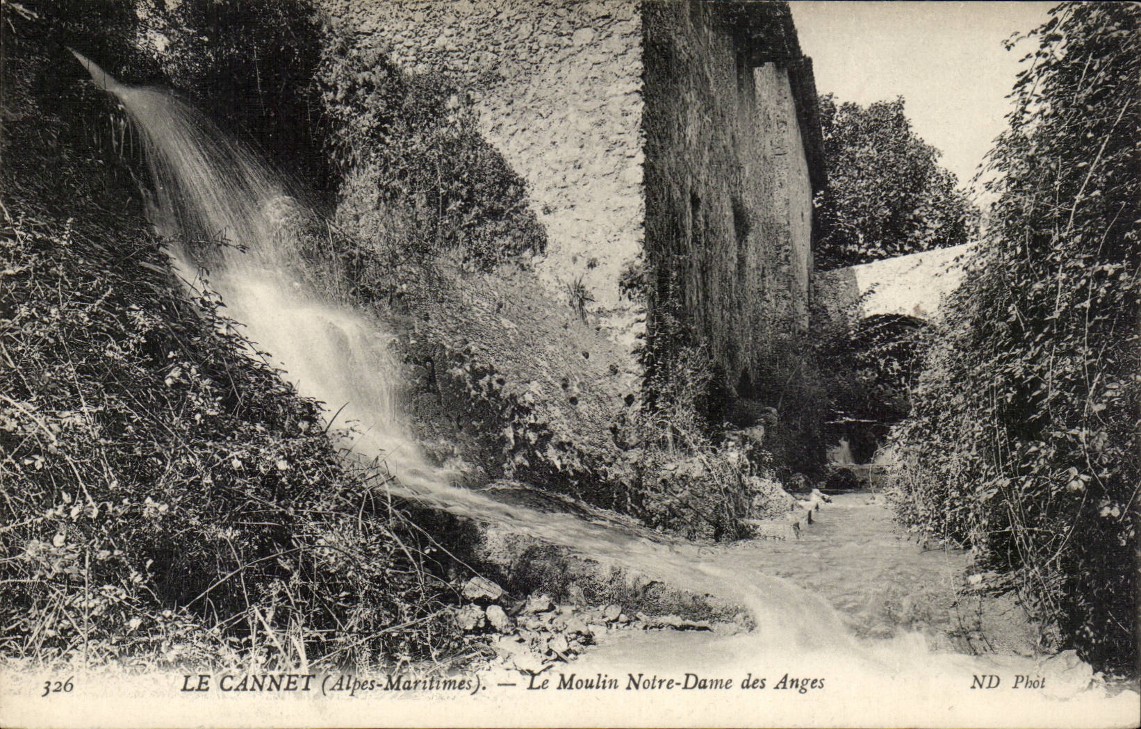 Cannet - the Notre Dame Mill of the Angels - CPA