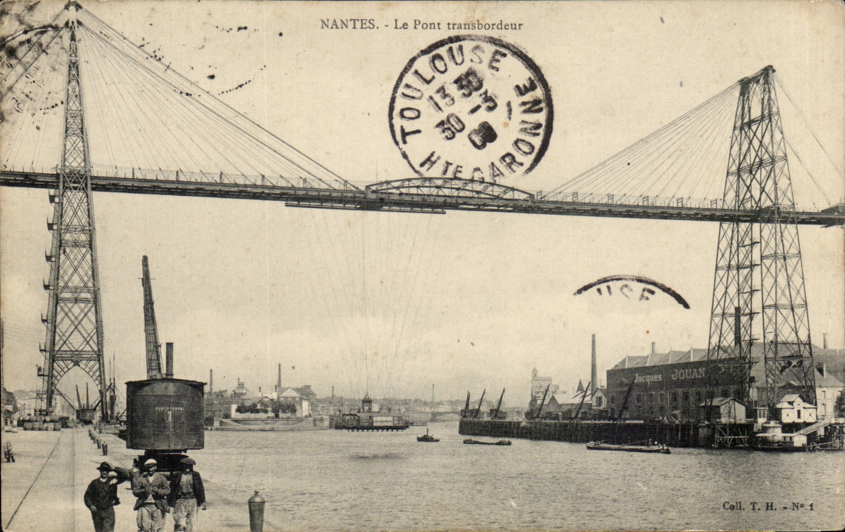 Nantes - the Transporter - CPA