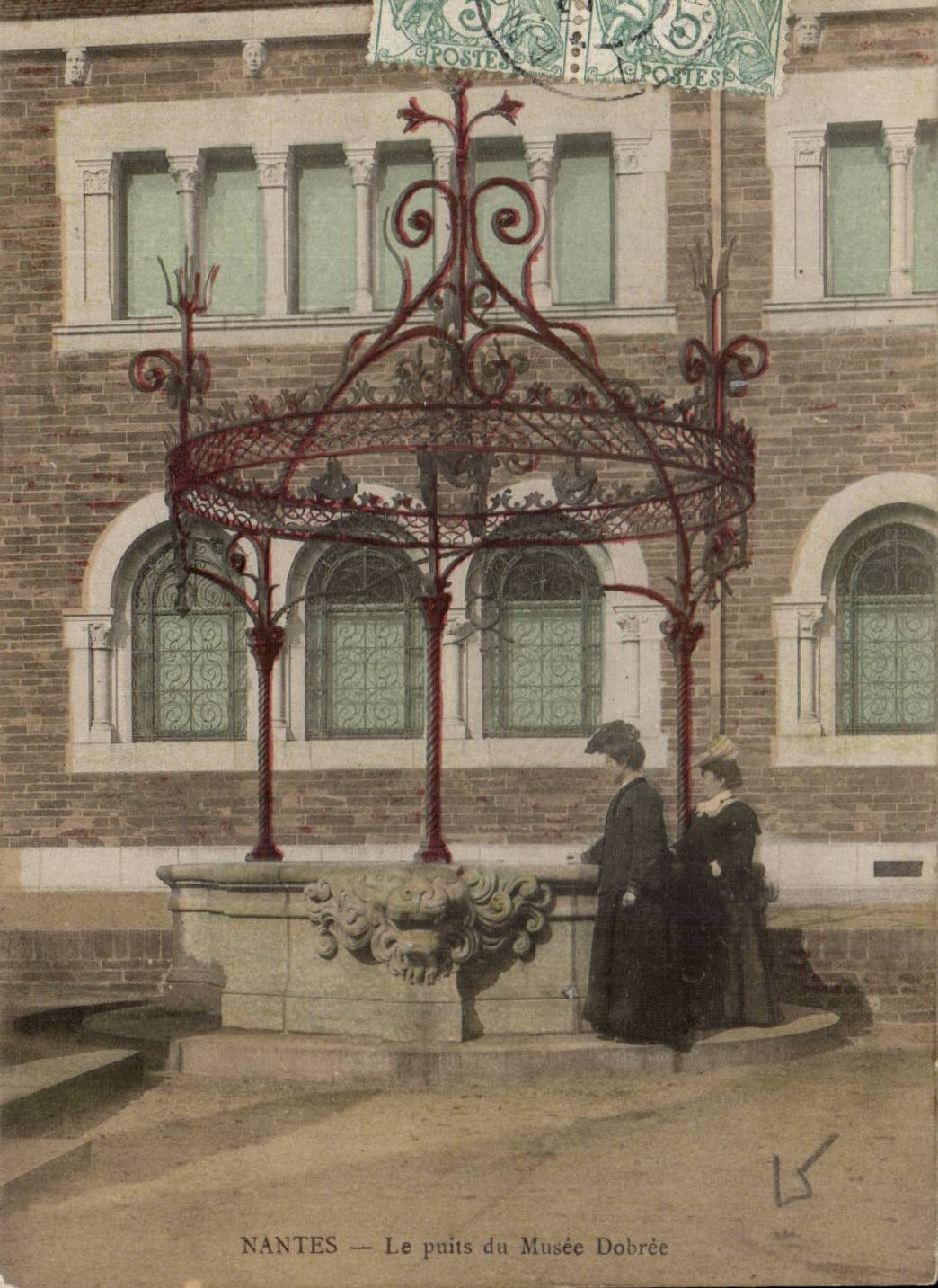 Nantes - Puit of the Museum Dobree CPA