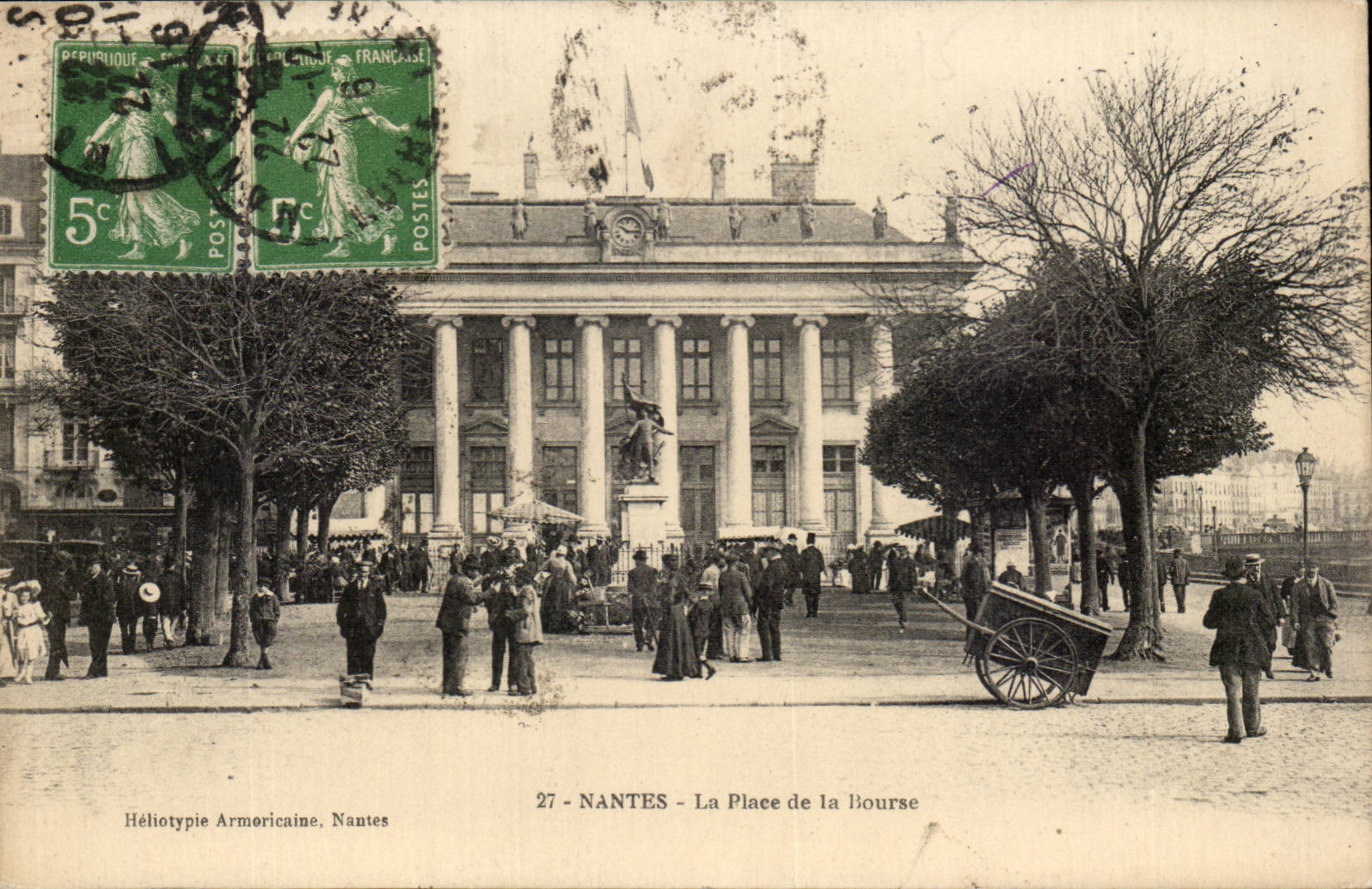 Nantes CPA the place of the Stock Exchange