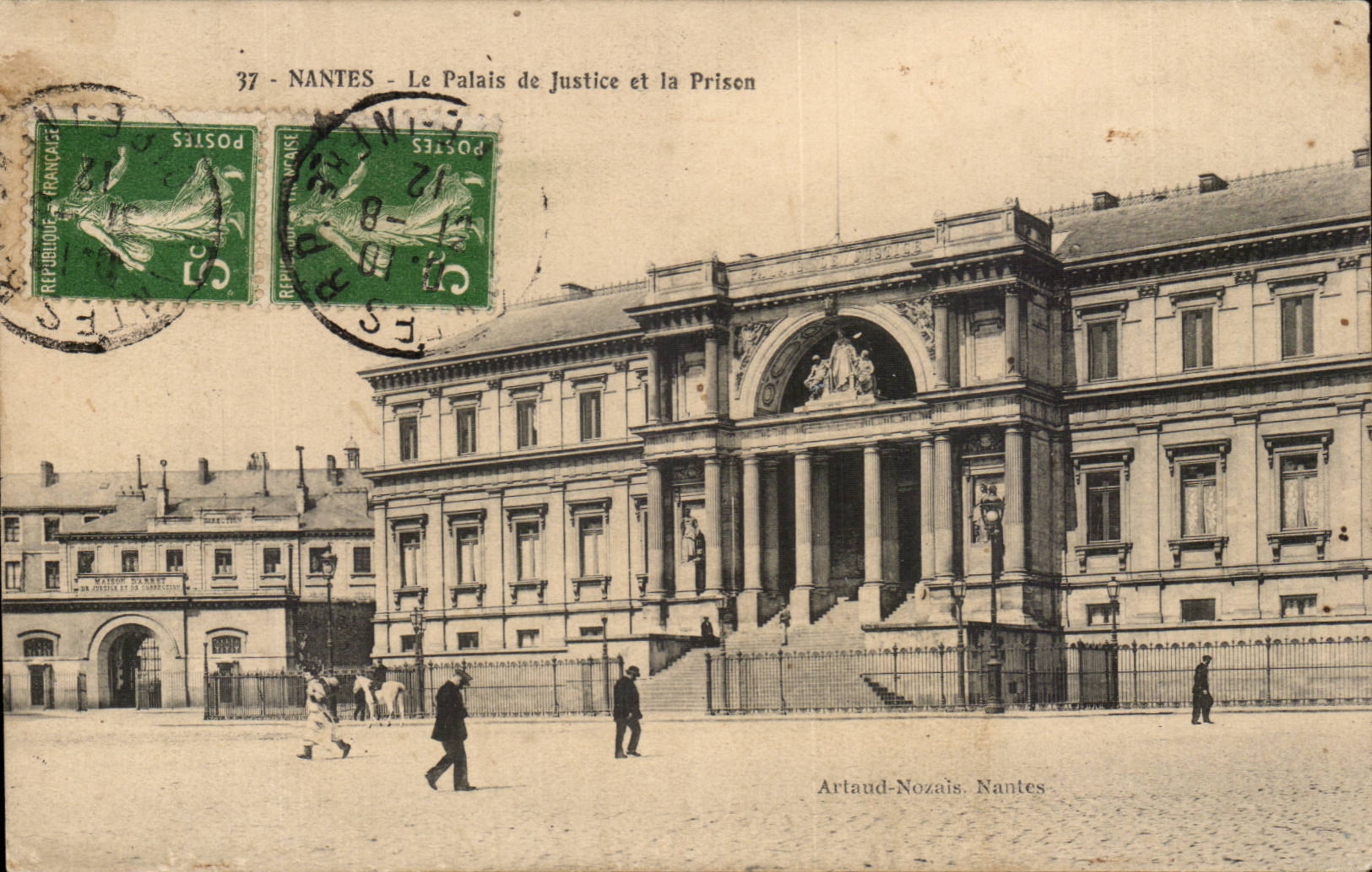 Nantes CPA law courts and the prison