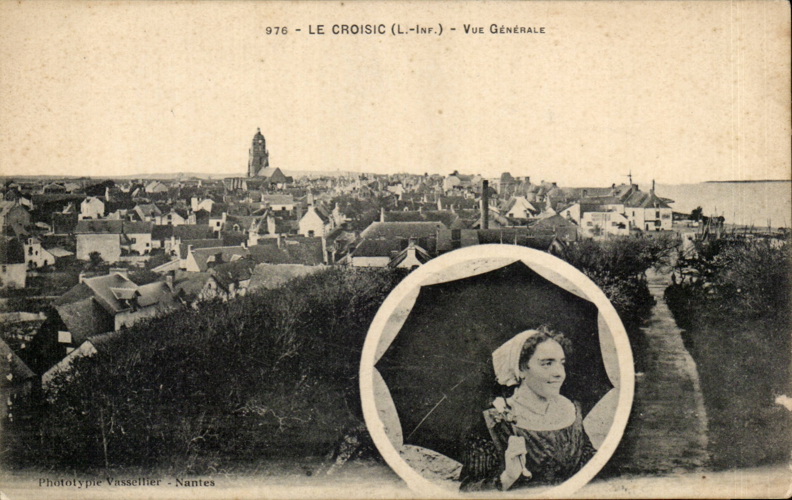 Croisic CPA View (cap folklore)