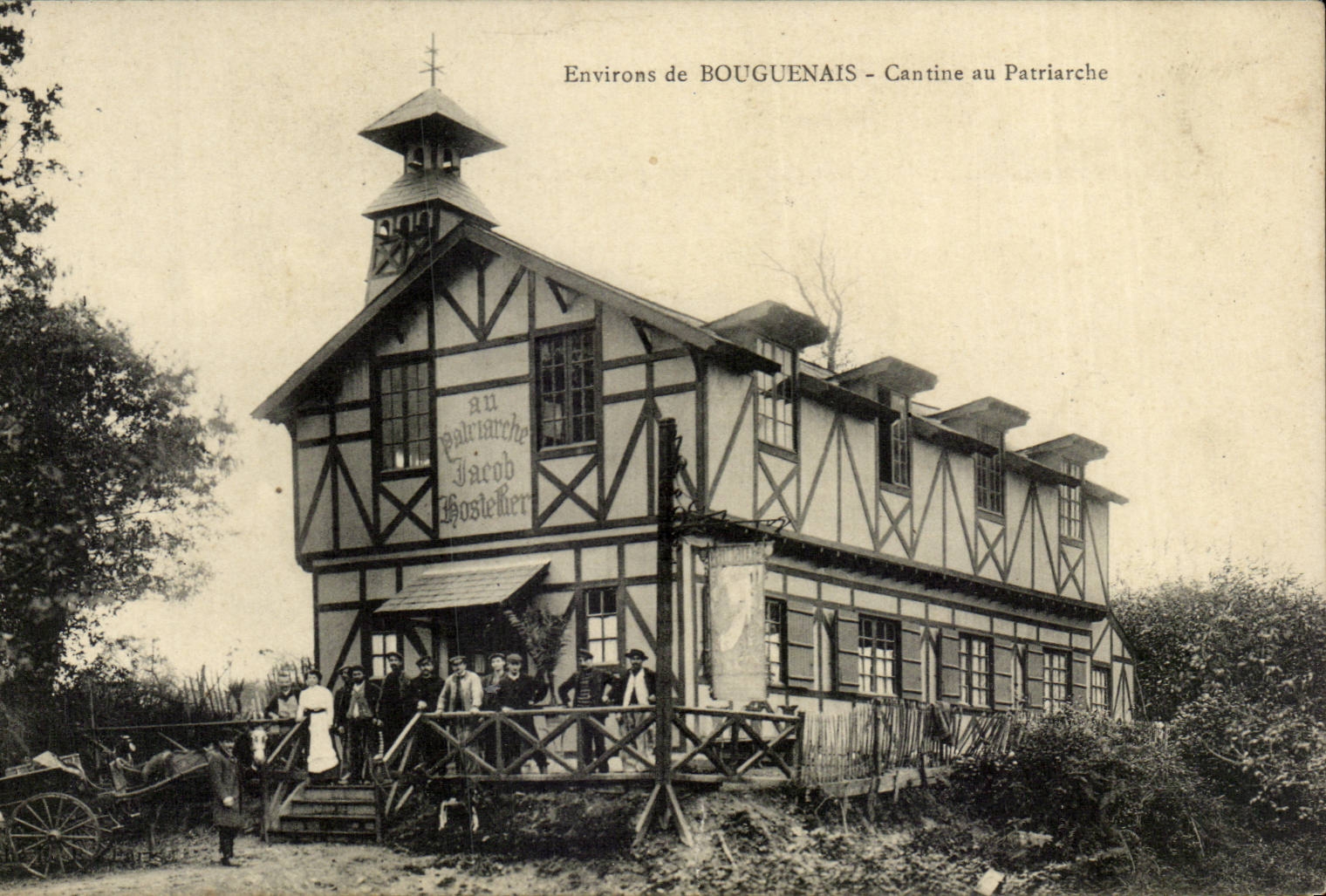 Umlagerungen Bouguenais CPA der Kantine des Patriarchen