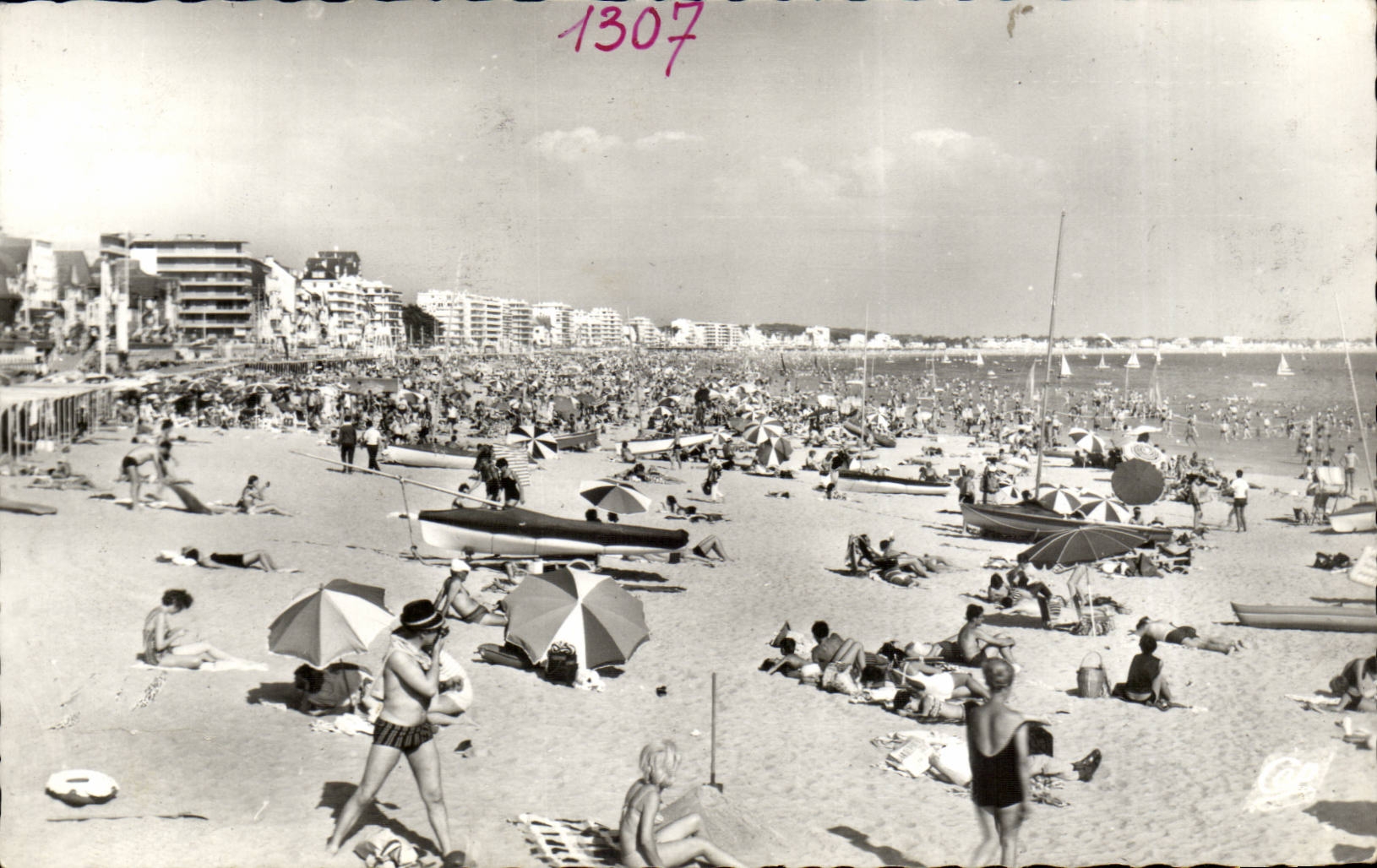 La Baule CPA the beach