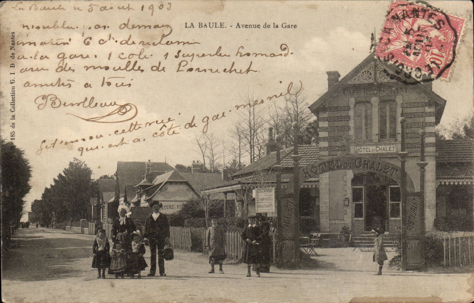 La Baule CPA Which occurred of the station
