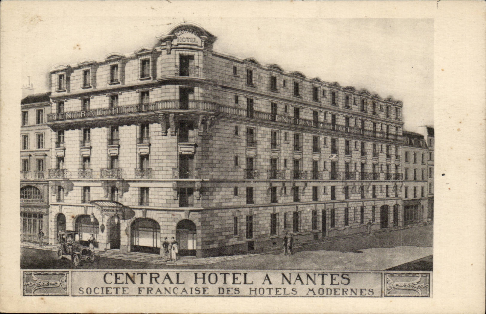 CPA Nantes Central Hotel has Nantes