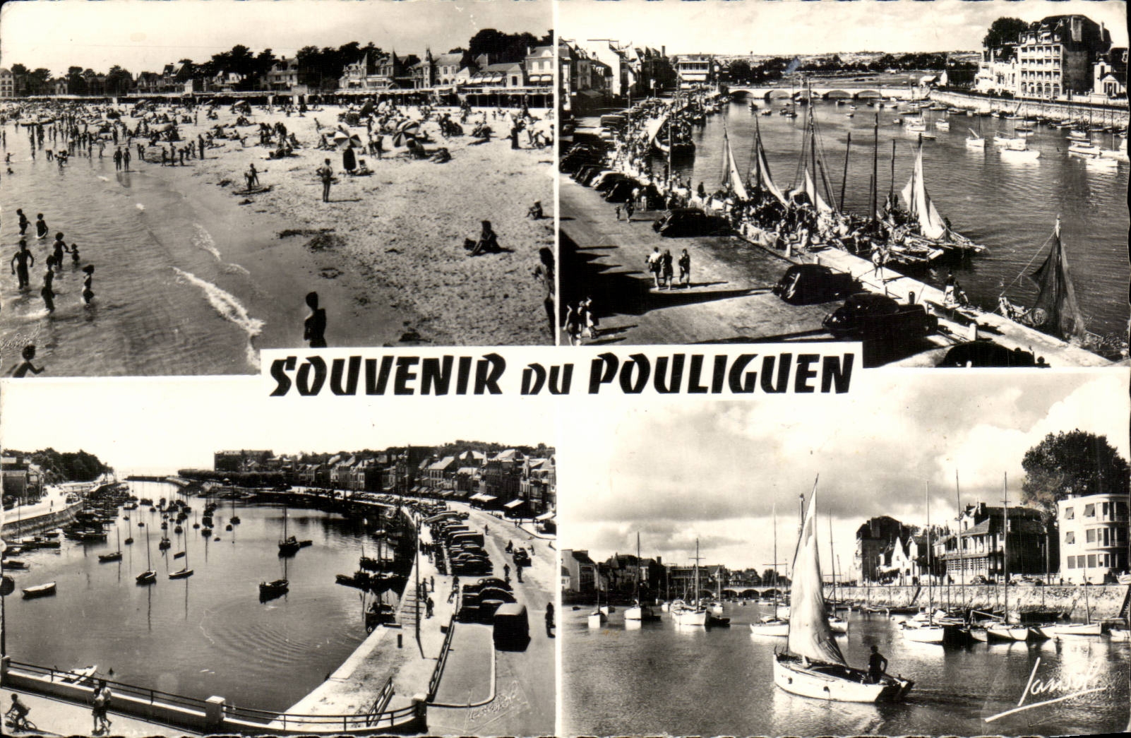 MODERN CARD Pouliguen Souvenir