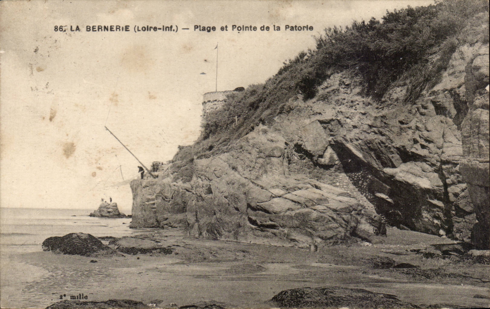 CPA Bernerie Beach and point of Patorie