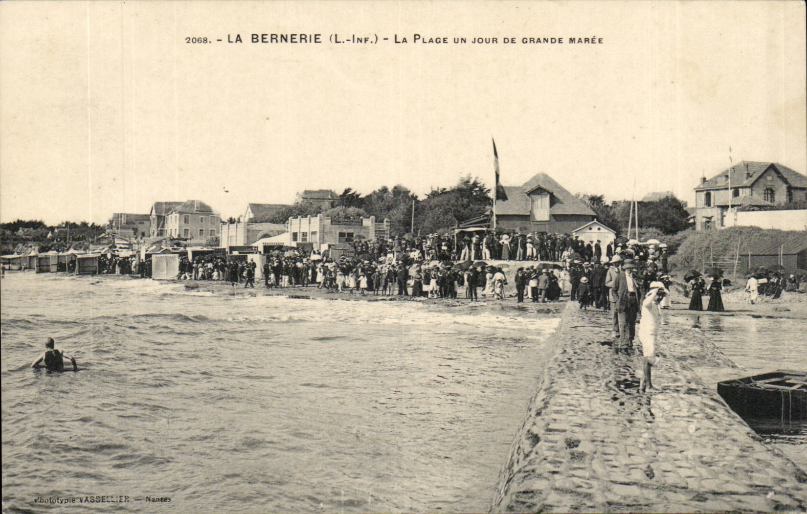 Bernerie CPA the place one day of spring tide