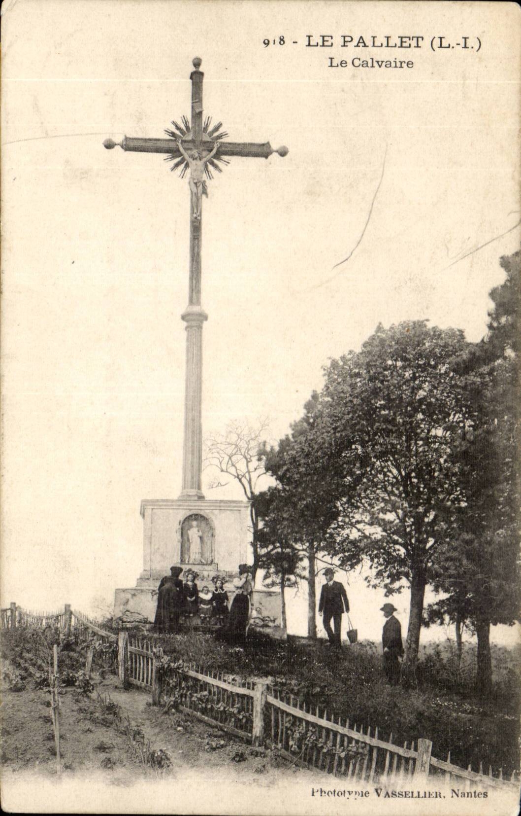 Metalldiskette CPA das Martyrium