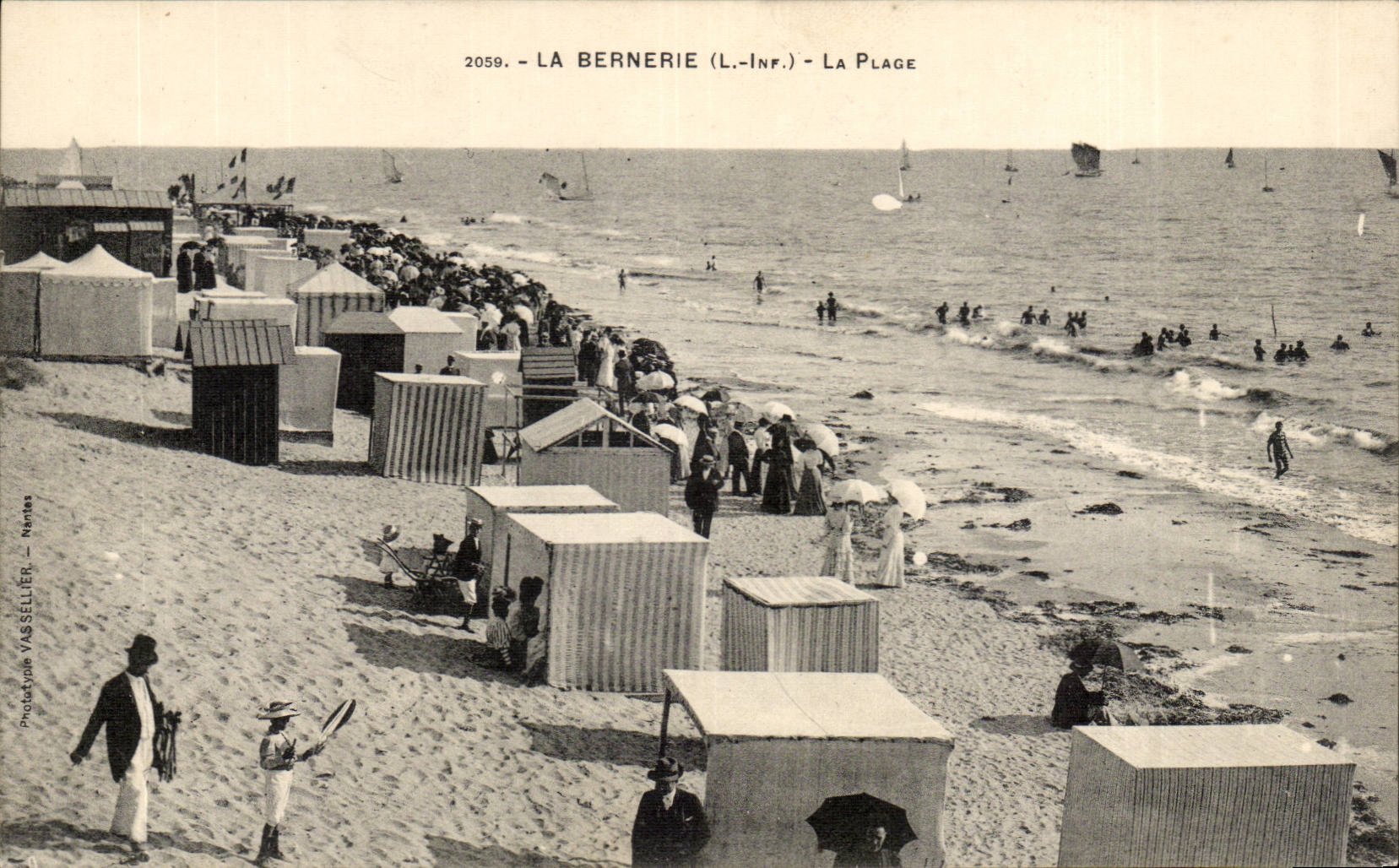 Bernerie CPA the beach