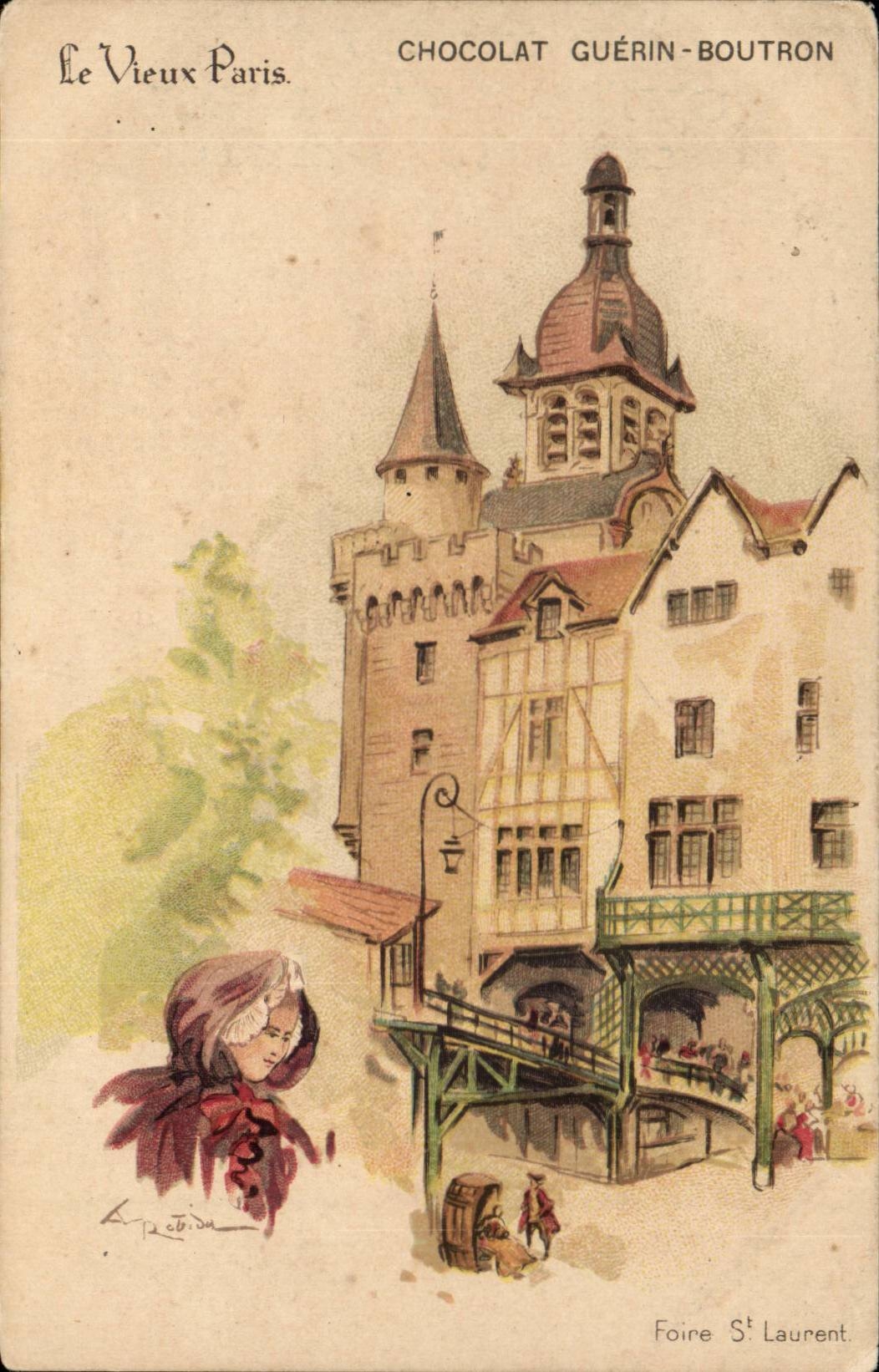 Fantasy CPA Fair universal of 1900 Fair St Laurent