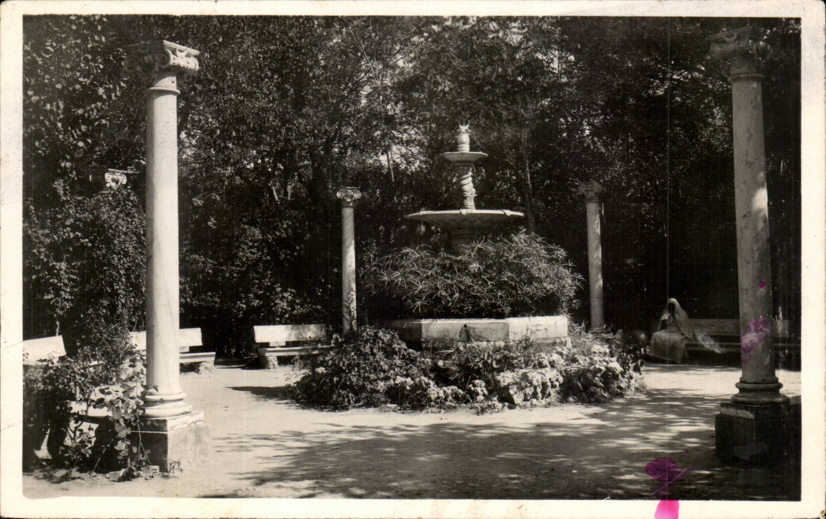 Tunisia CPA the bard the fountain