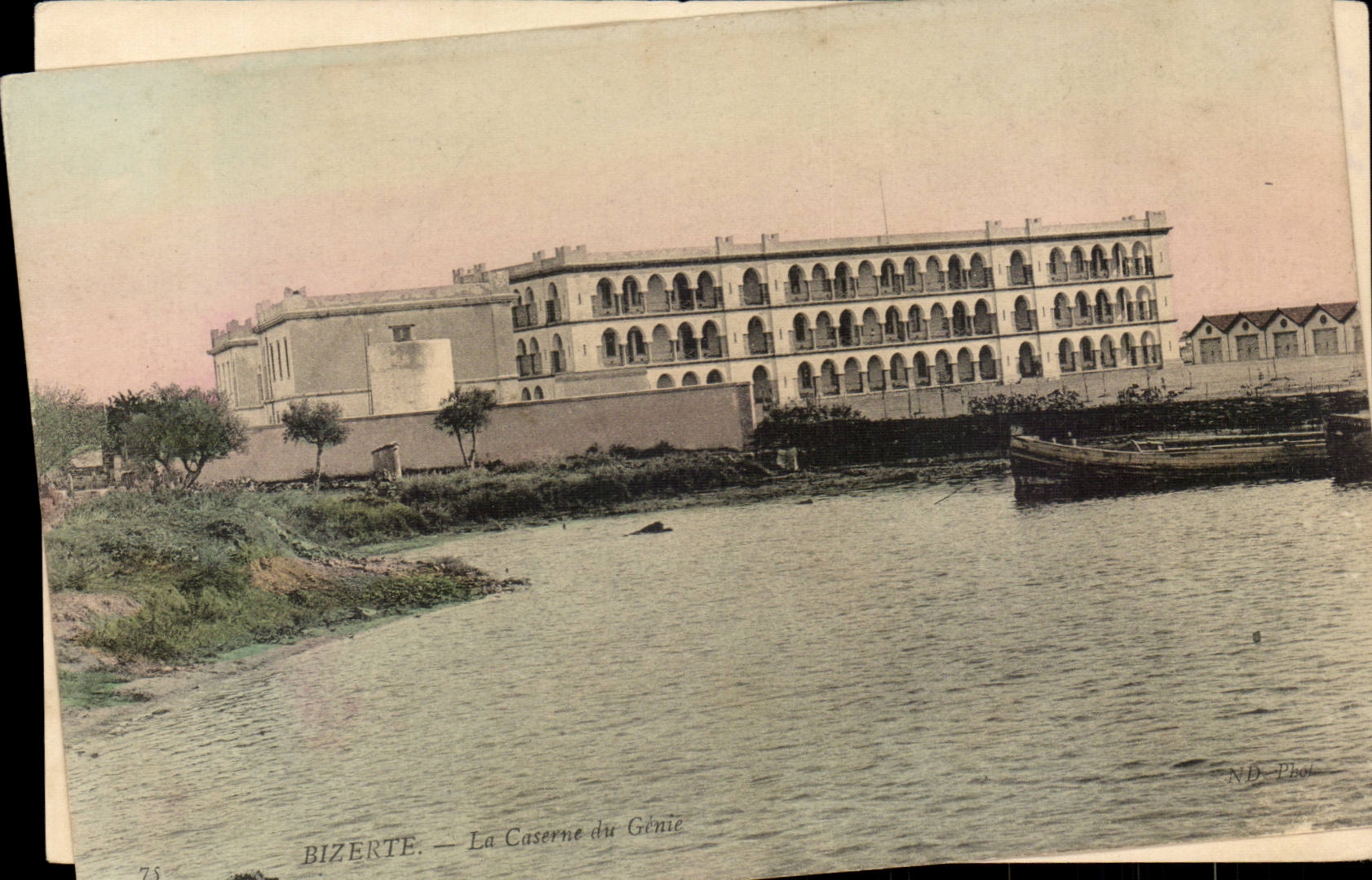 Tunisia CPA Bizerte the casene of the genius