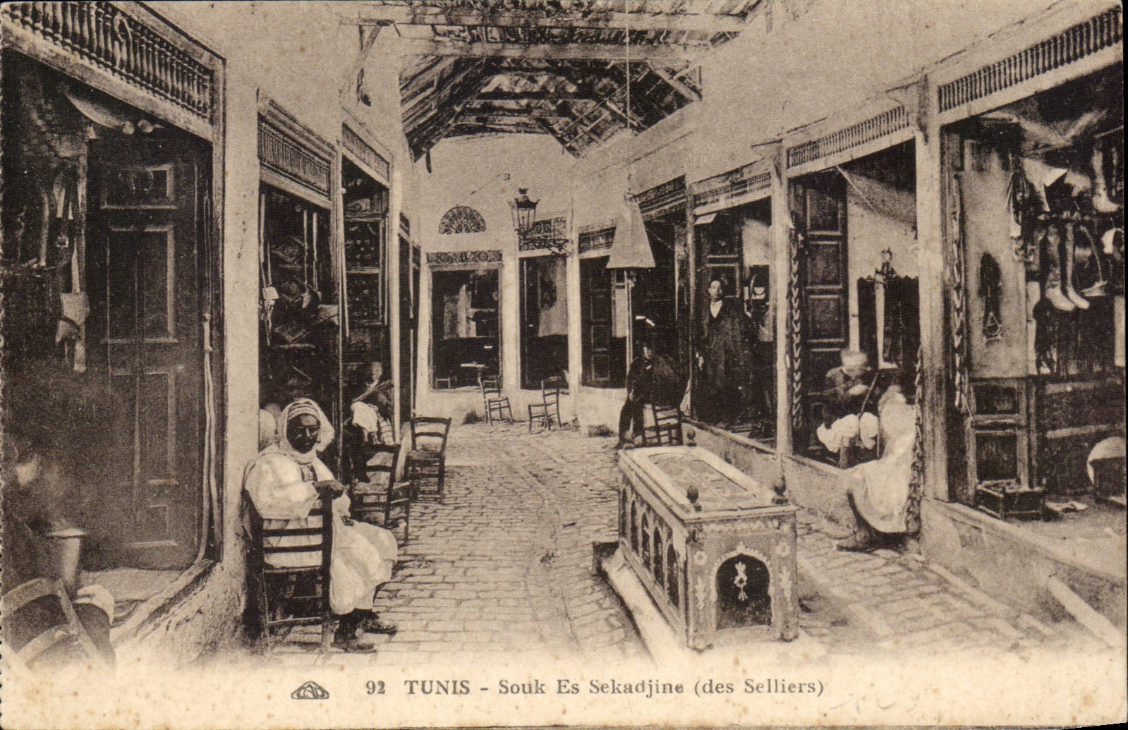 Tunisia CPA Tunis Souk el Sekadjine