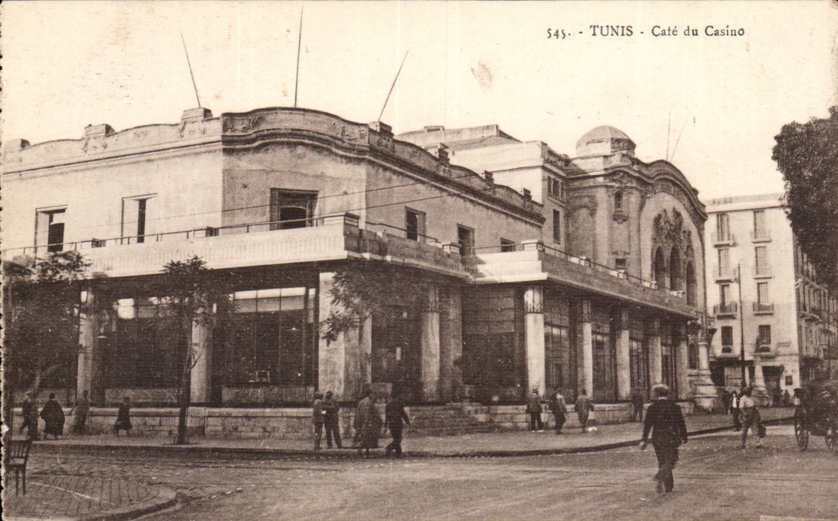 Tunisia CPA Tunis Coffee of the casino