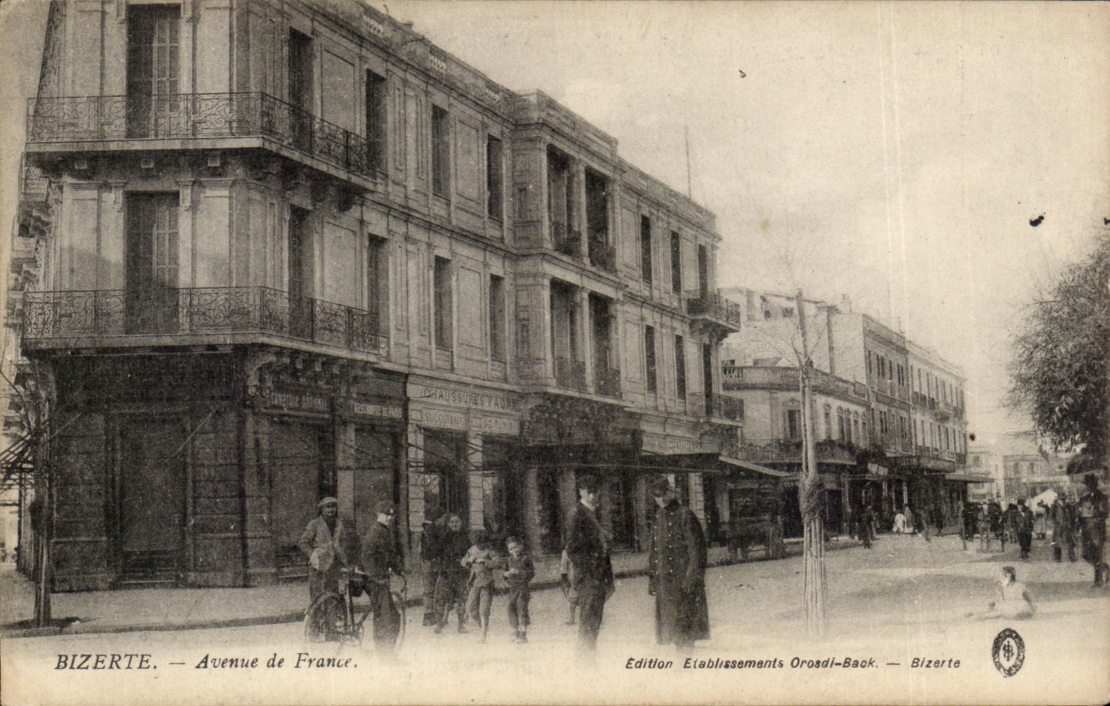 Tunisia CPA Bizerte Which occurred of France