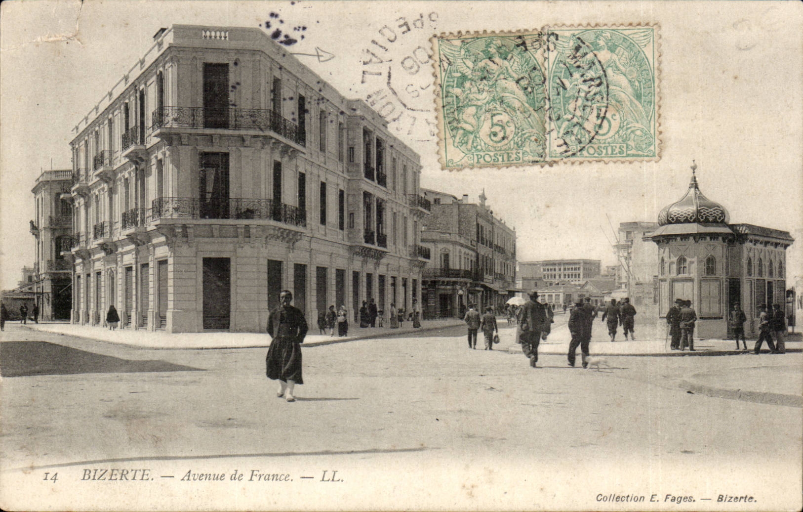 Tunisia CPA Bizerte Which occurred of France