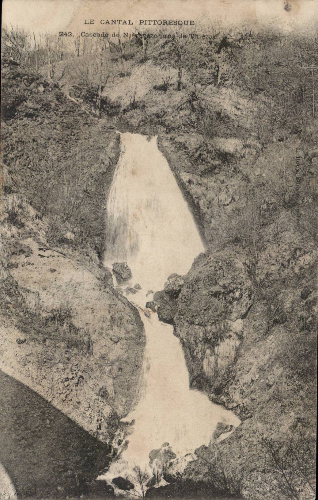 CPA Cantal Cascades Thiezac