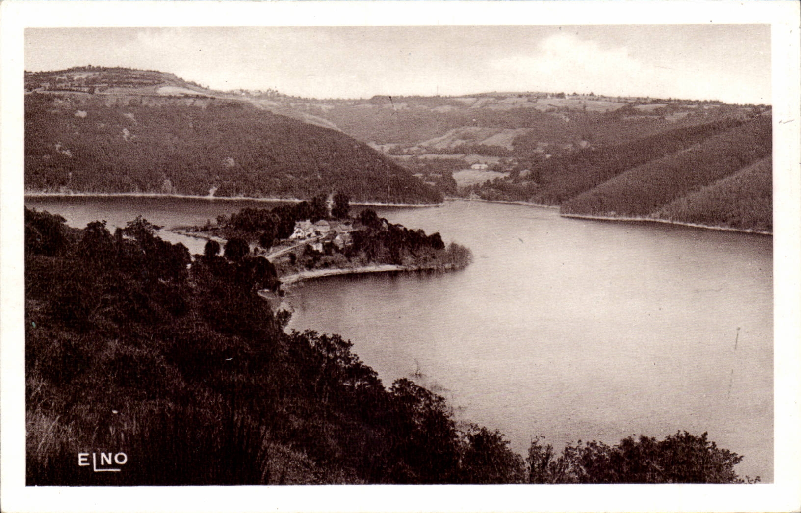Cantal CPA Truyere Peninsula of Laussac