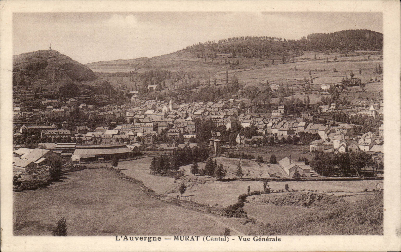 Auvergne Cantal CPA Murat View