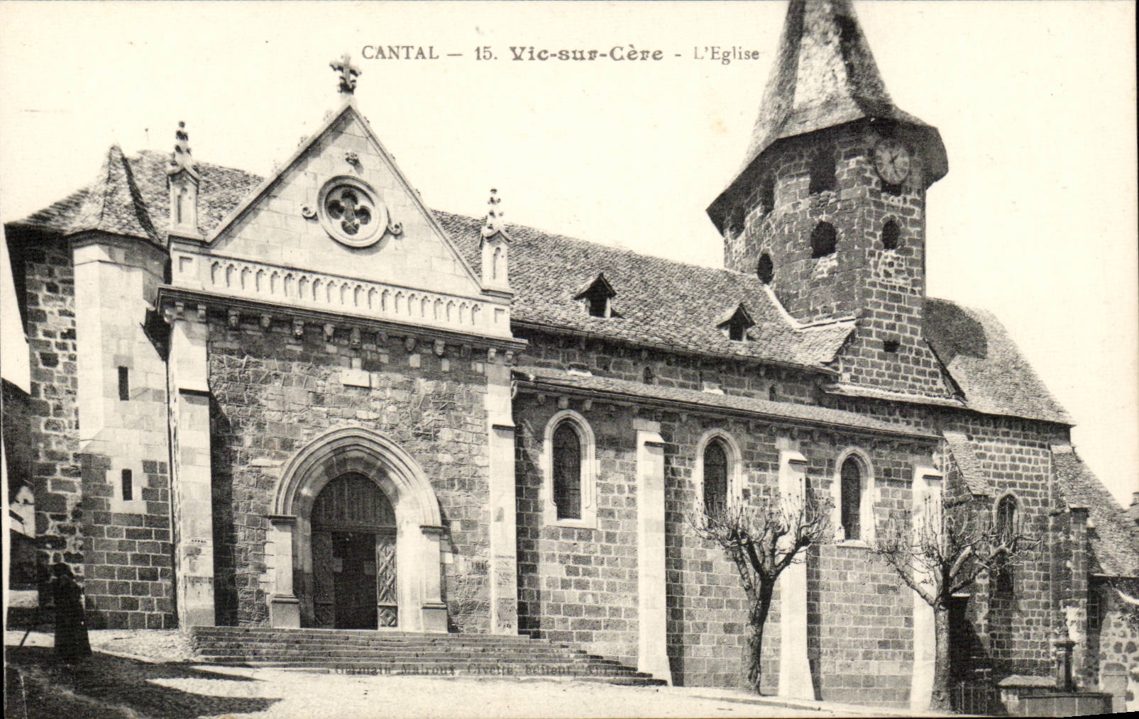 Auvergne Cantal CPA Vic on Cere