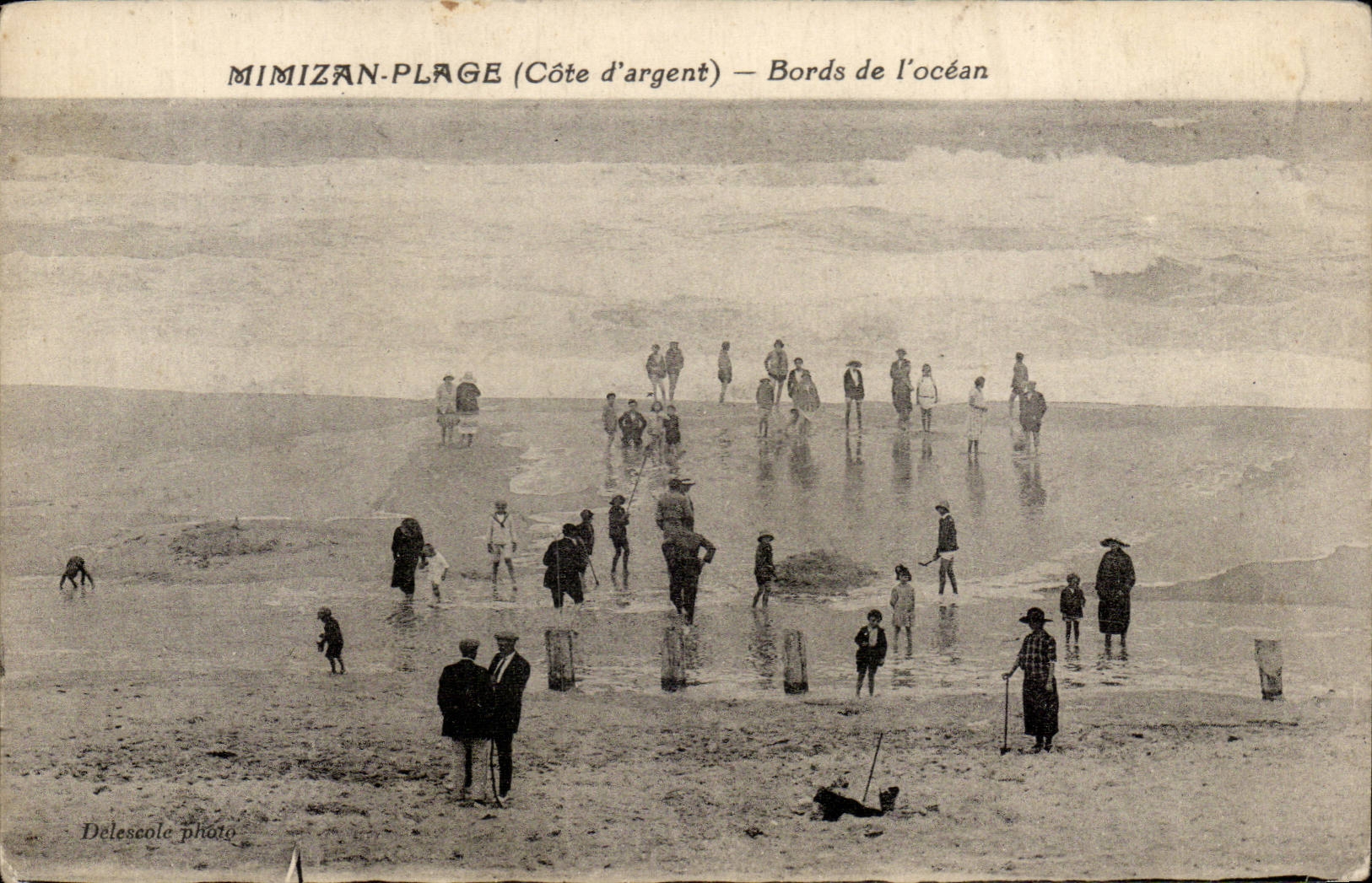 Mimizan Beach CPA Edges of the ocean