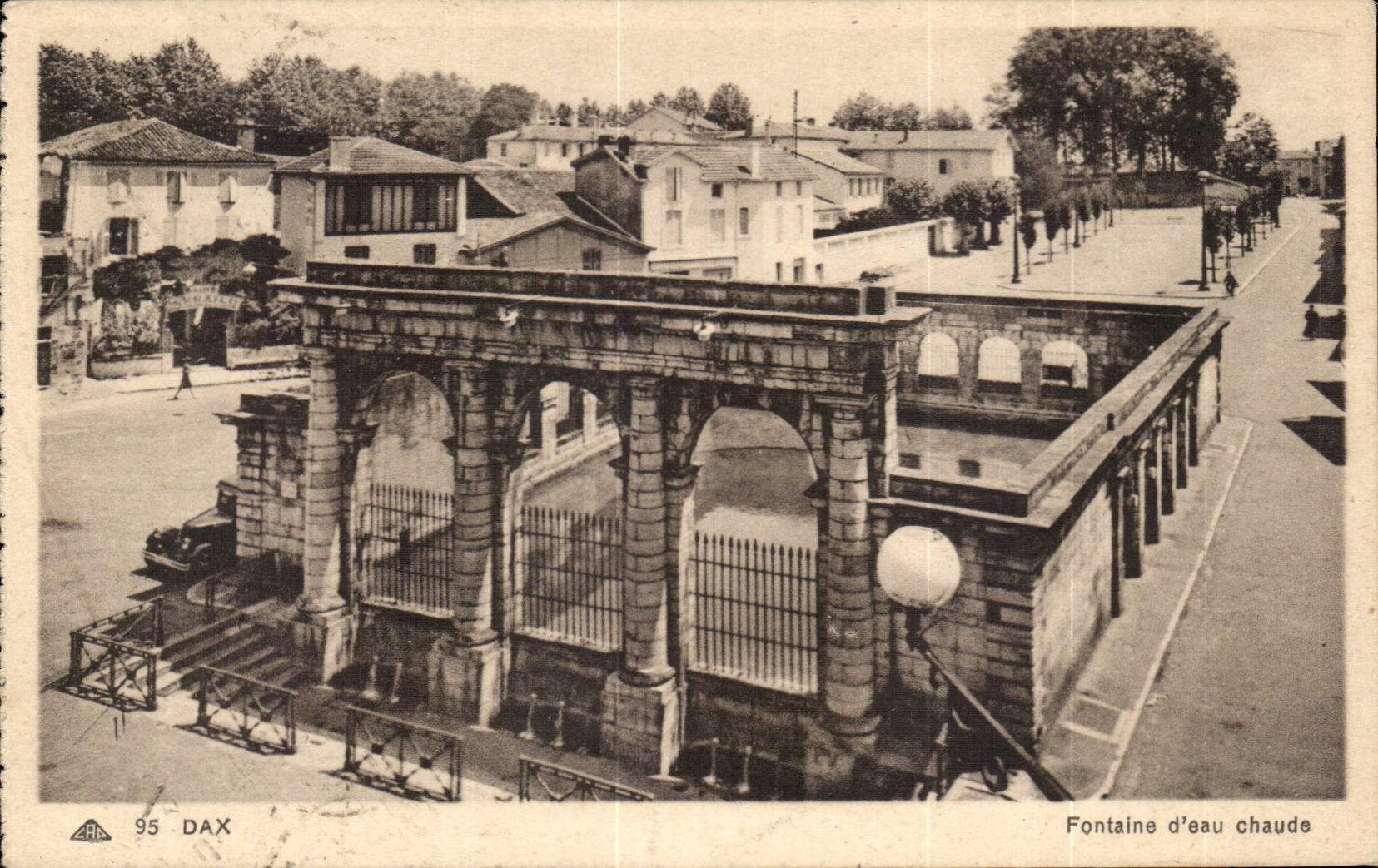 Dax CPA Fontaine d'eau chaude