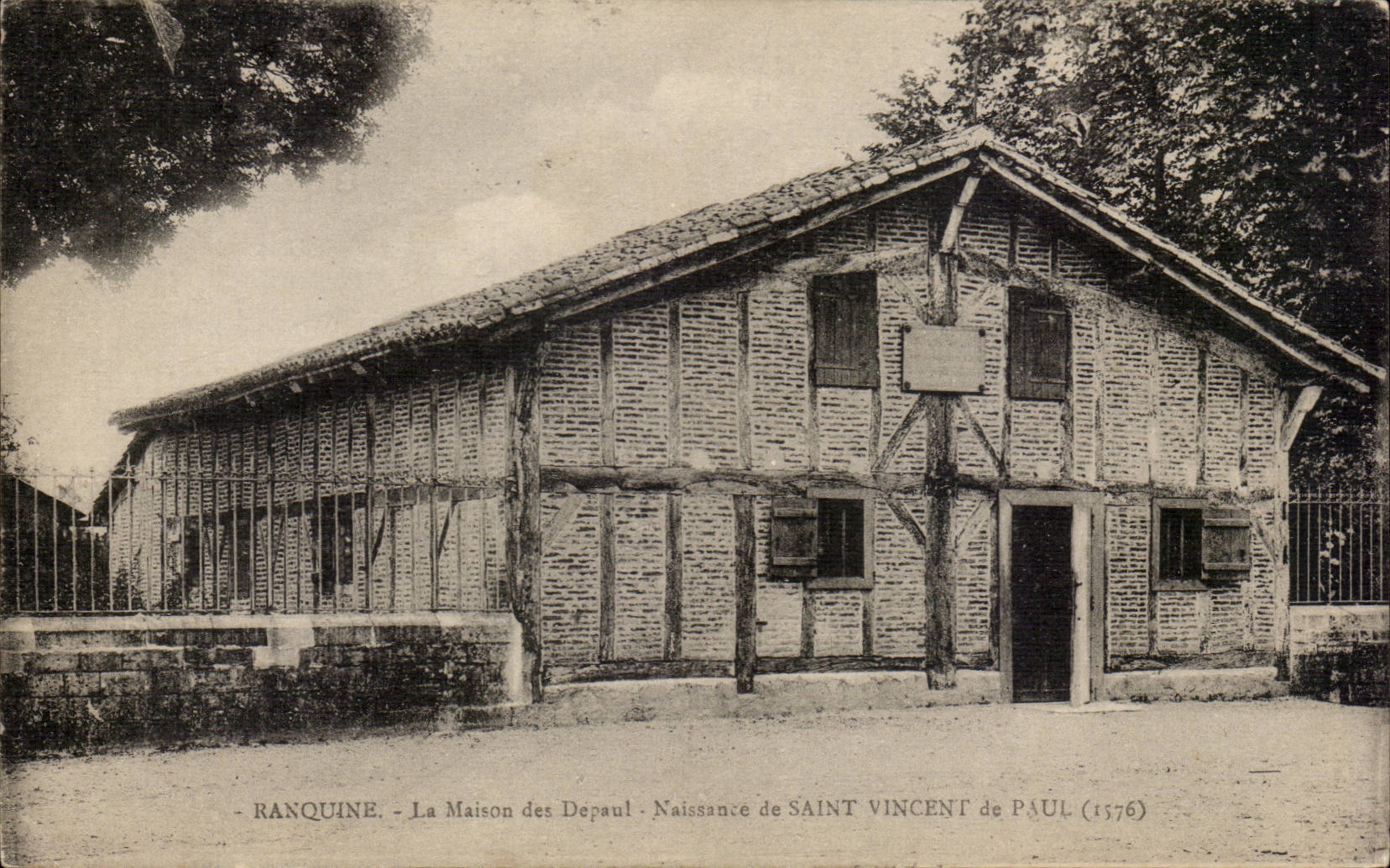 Ranquine CPA the house of Depaul Naissance has Saint Vincent of Paul (1576)