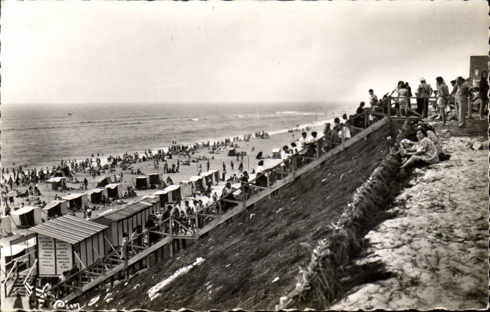 Mimizan Beach MODERN CARD the Beach