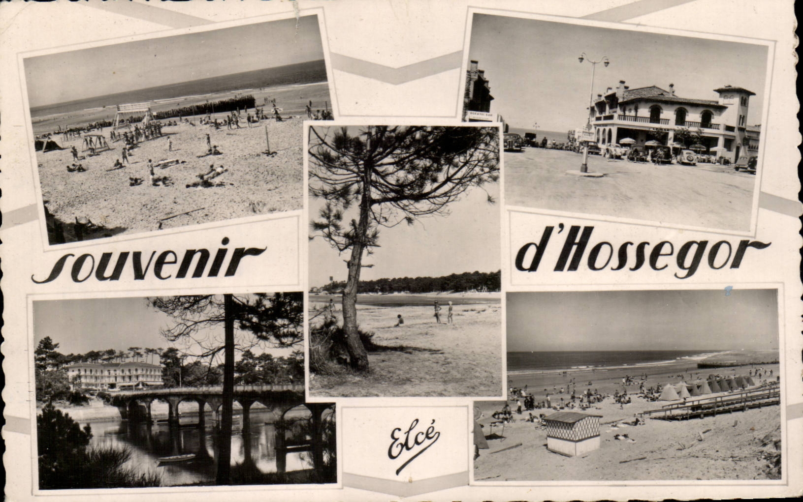 MODERN CARD Souvenir of Hossegor