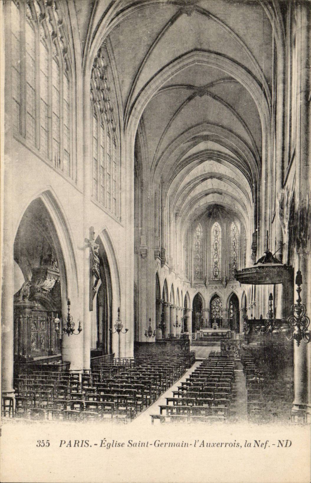 Paris CPA Eglise Saint Germain l'auxerrois