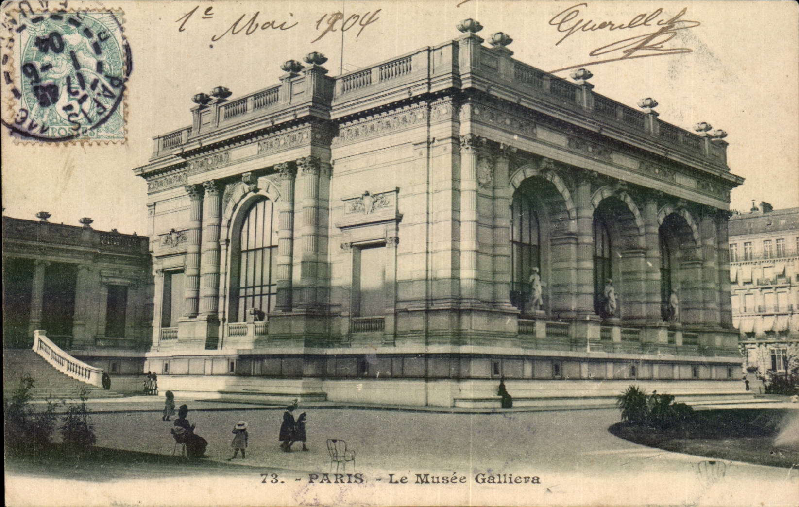 Paris CPA Le musee Galliera