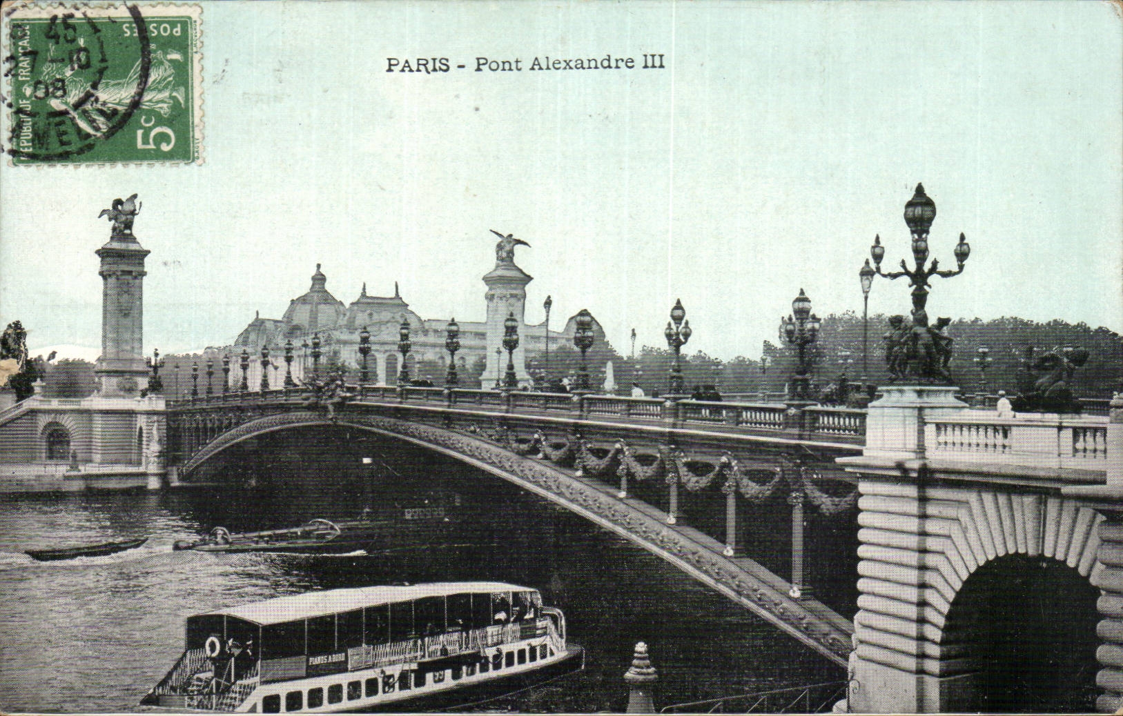 Paris CPA Bridge Alexandre III