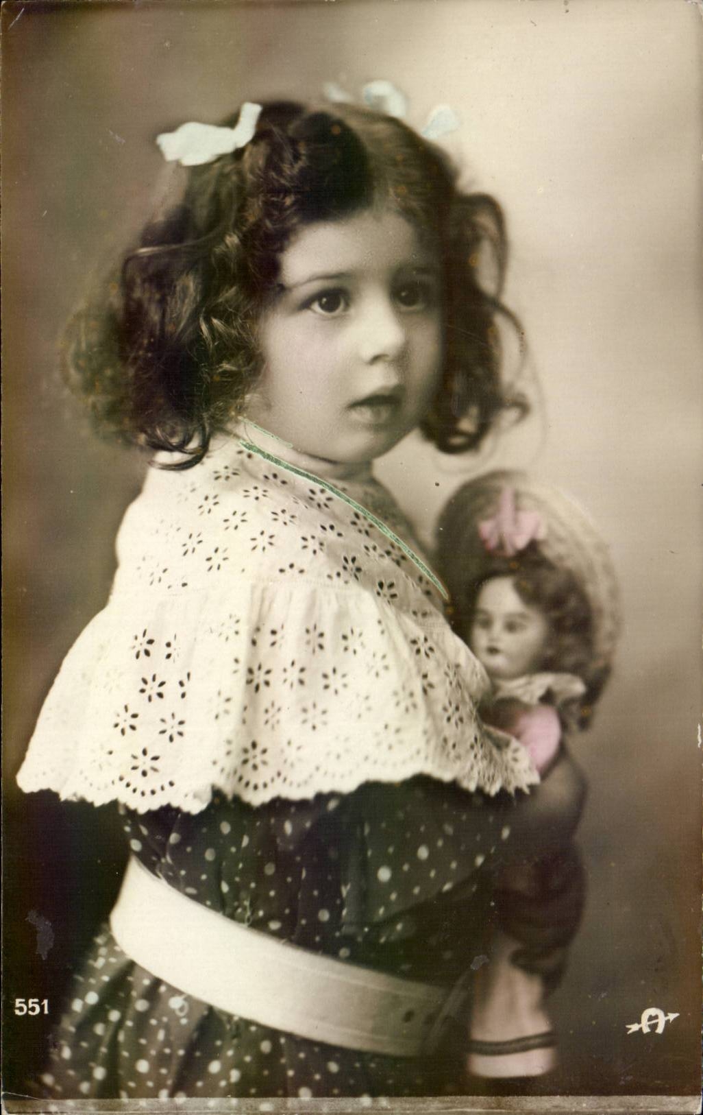 CPA Phantasiekind und -spindelkasten