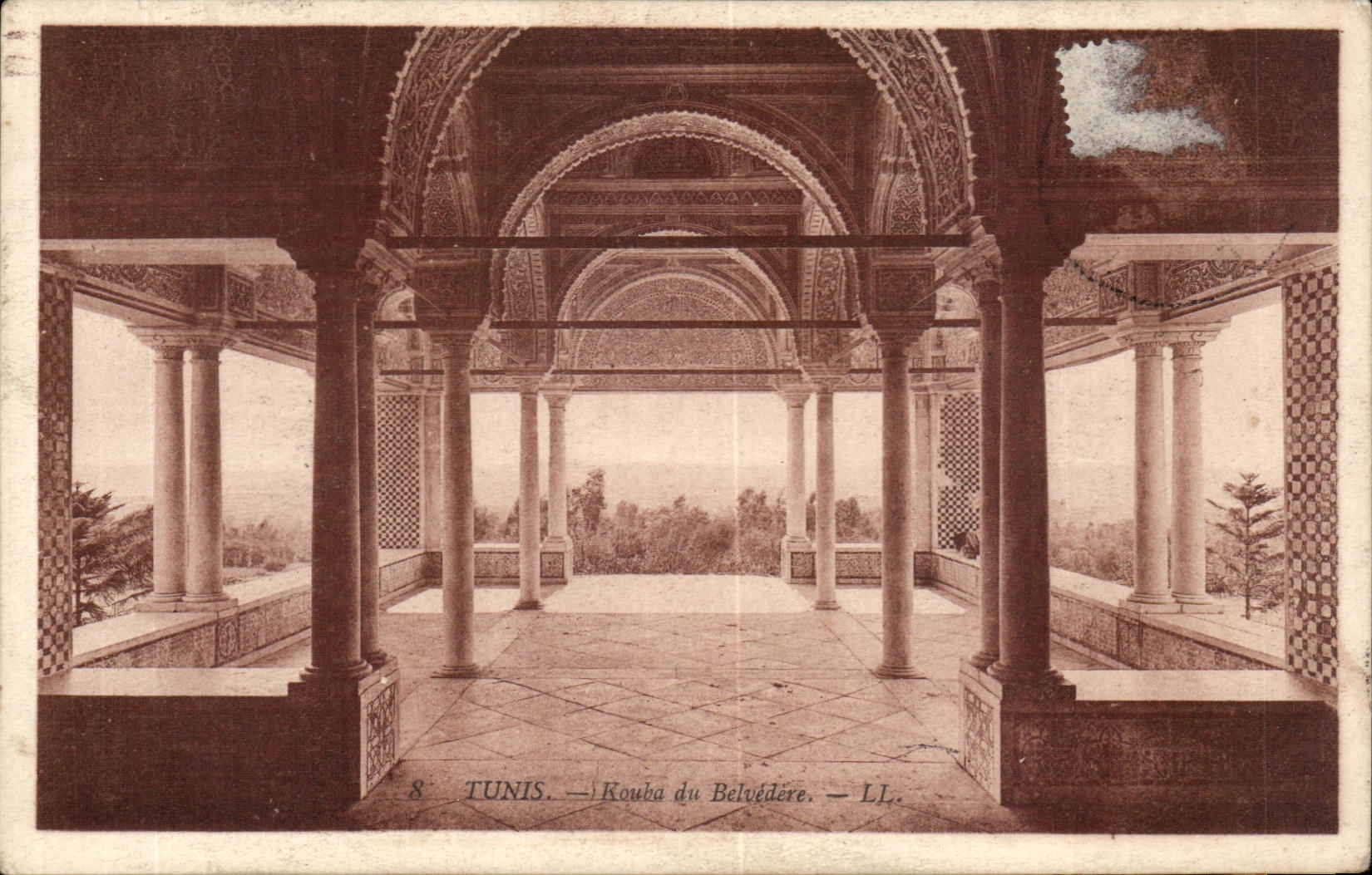 Tunisia Tunis CPA Kouba of the View-point